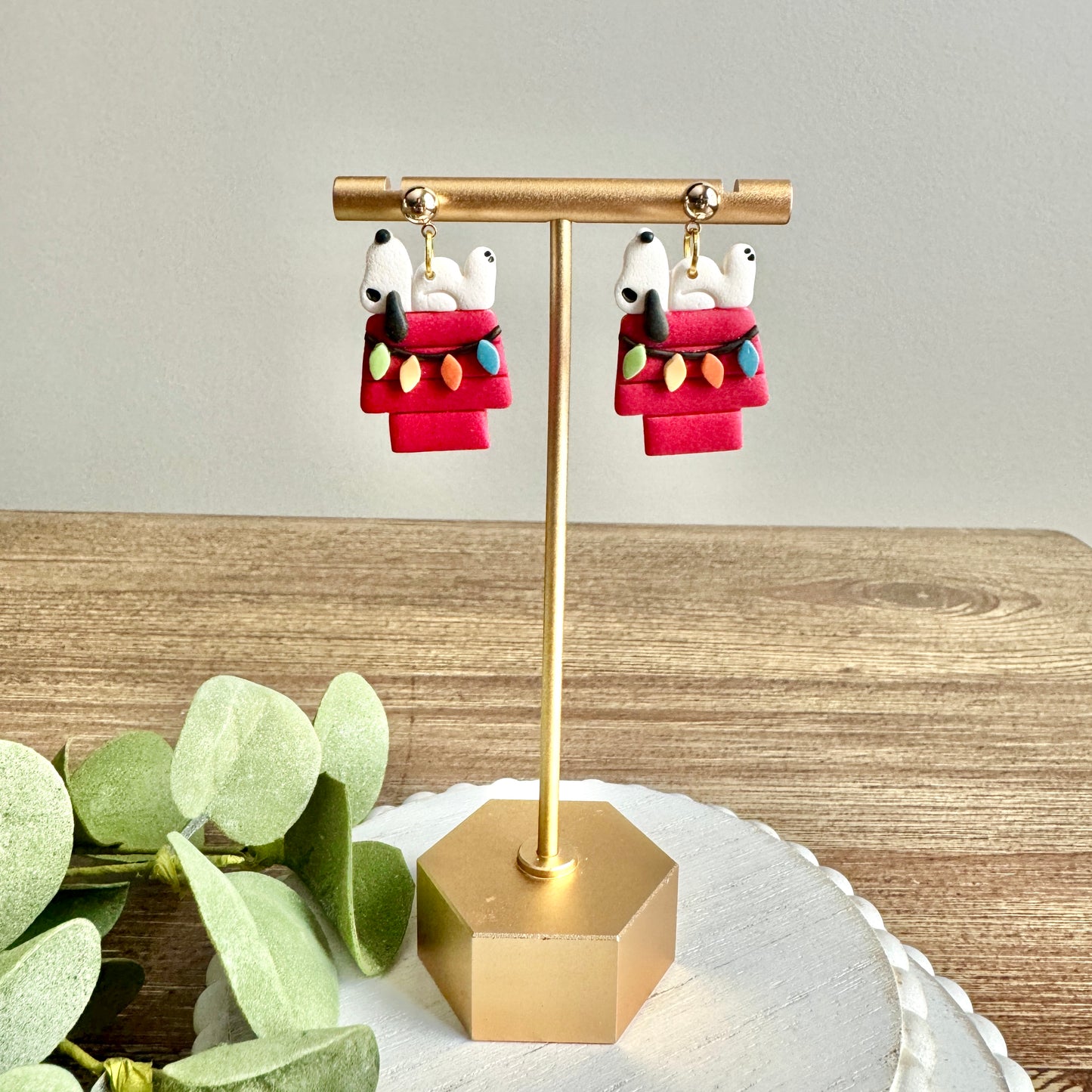 Christmas Snoopy & House