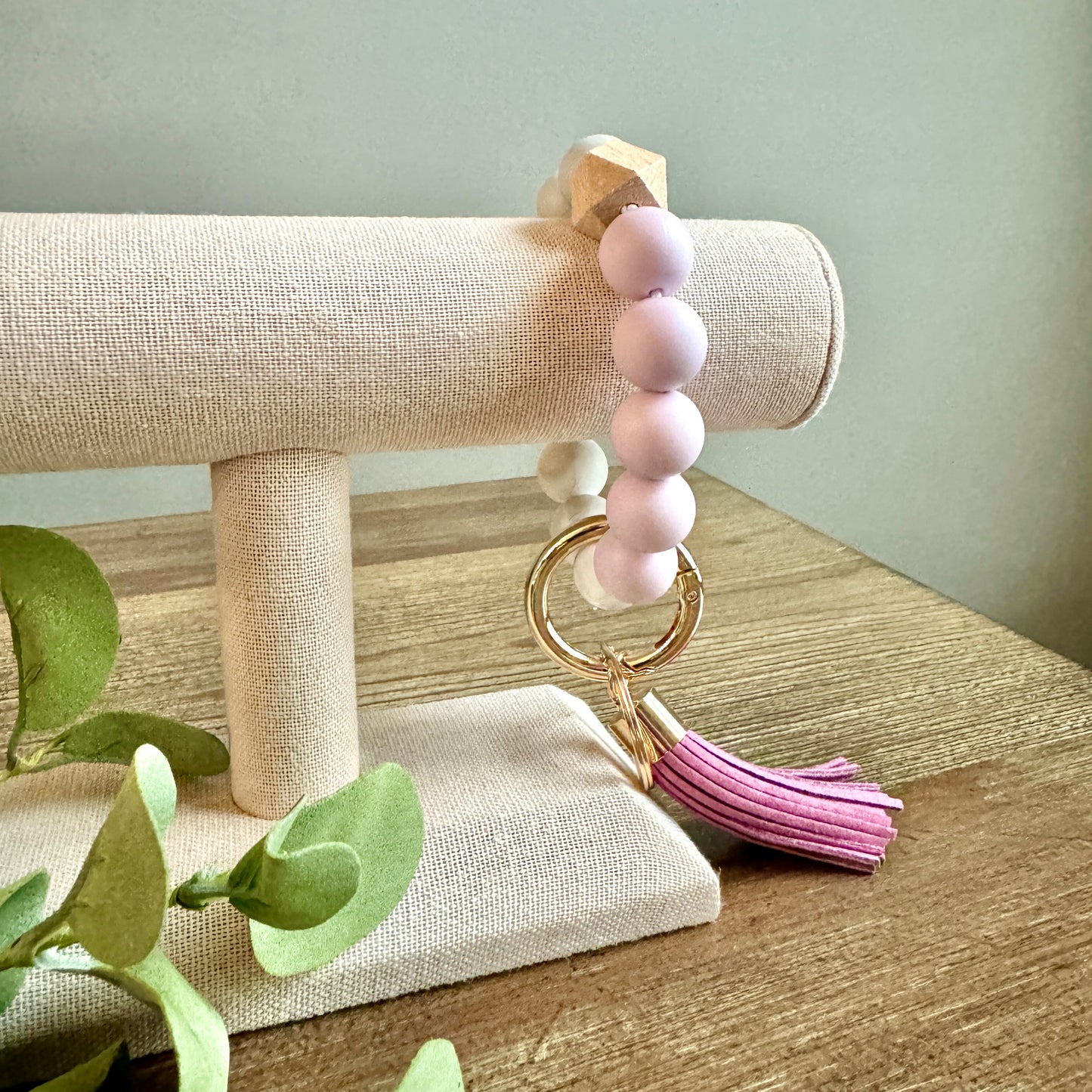 Keychain Wristlet - Light Purple