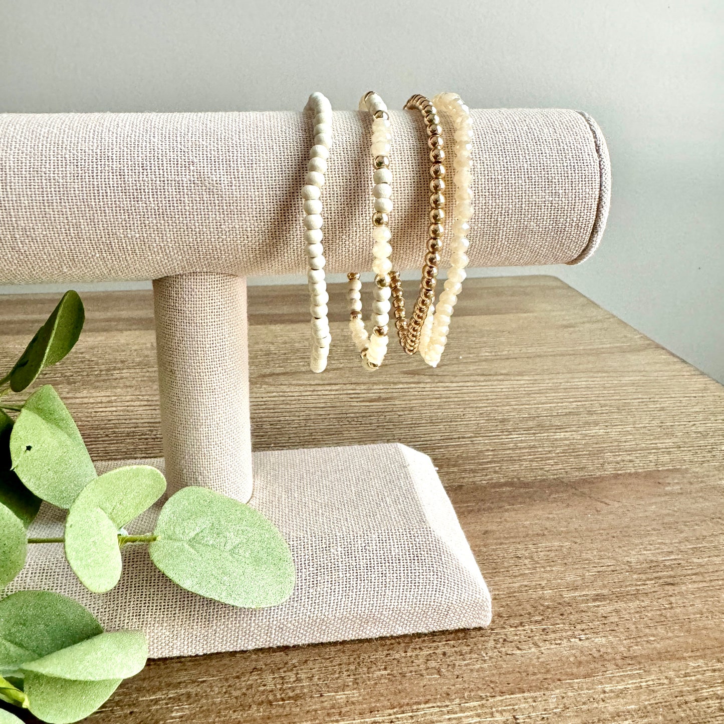 Bracelet Assorted Beaded Stackable - Multiple Colors