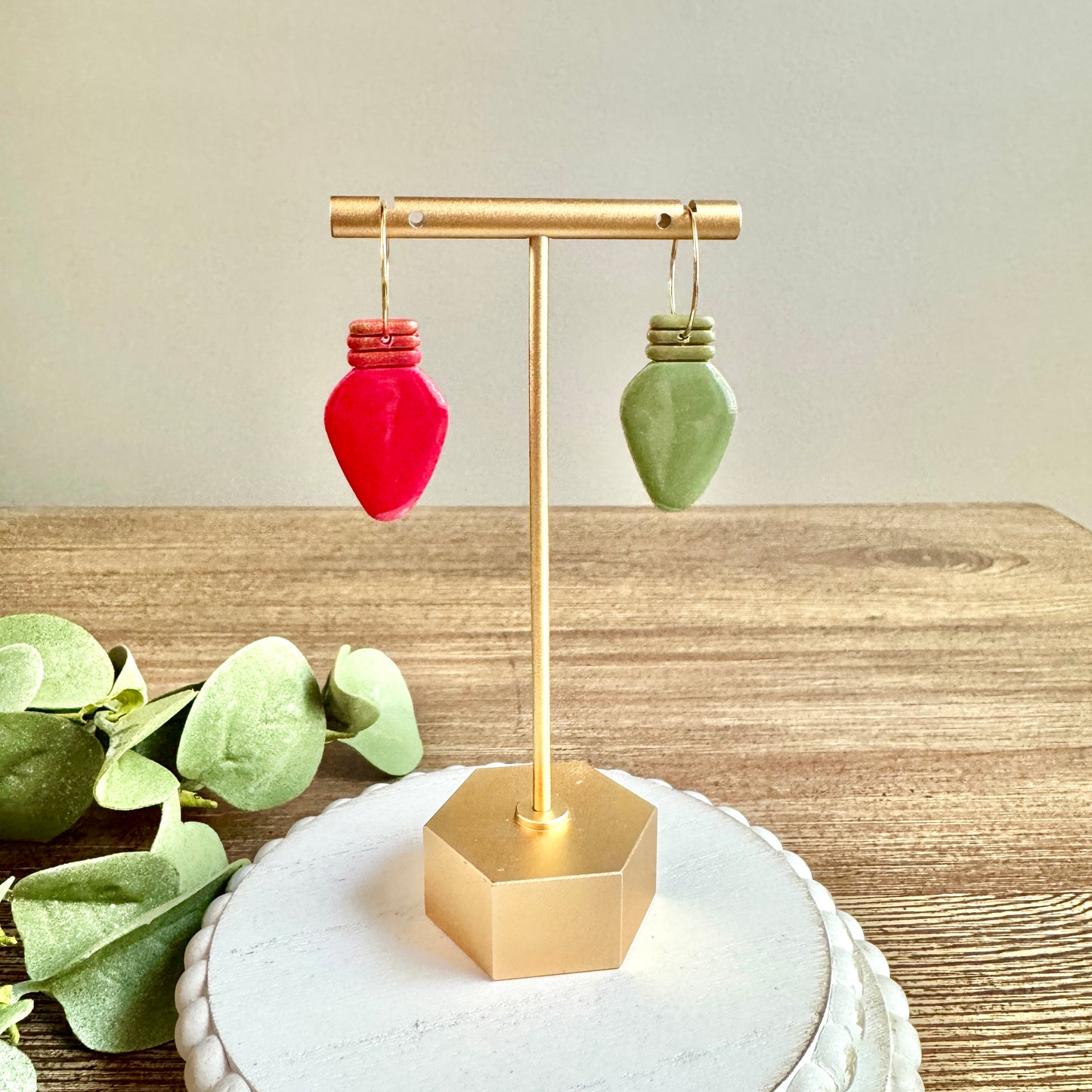 Christmas Light Hoops