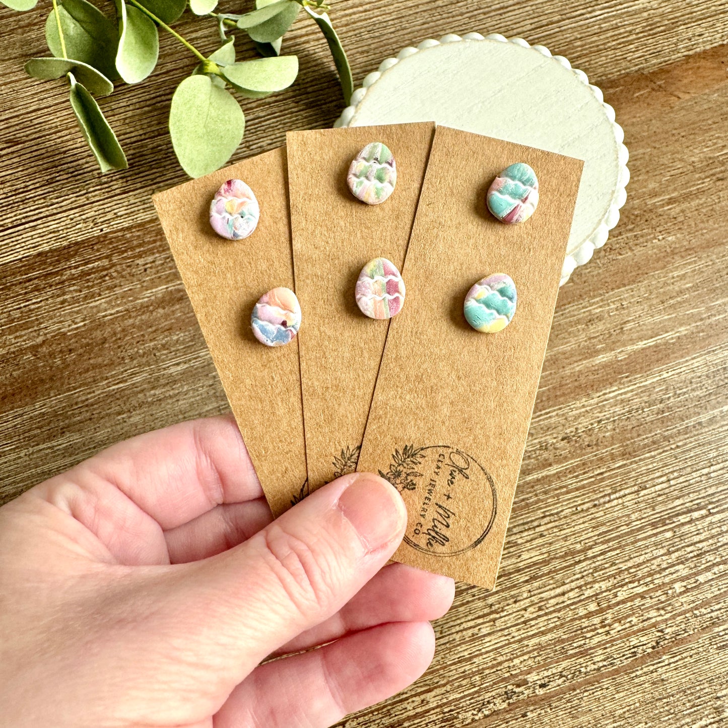 Easter Egg Studs