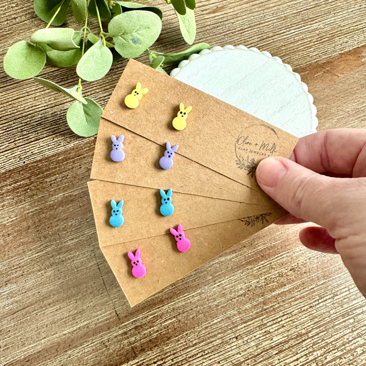 Easter Peep Studs
