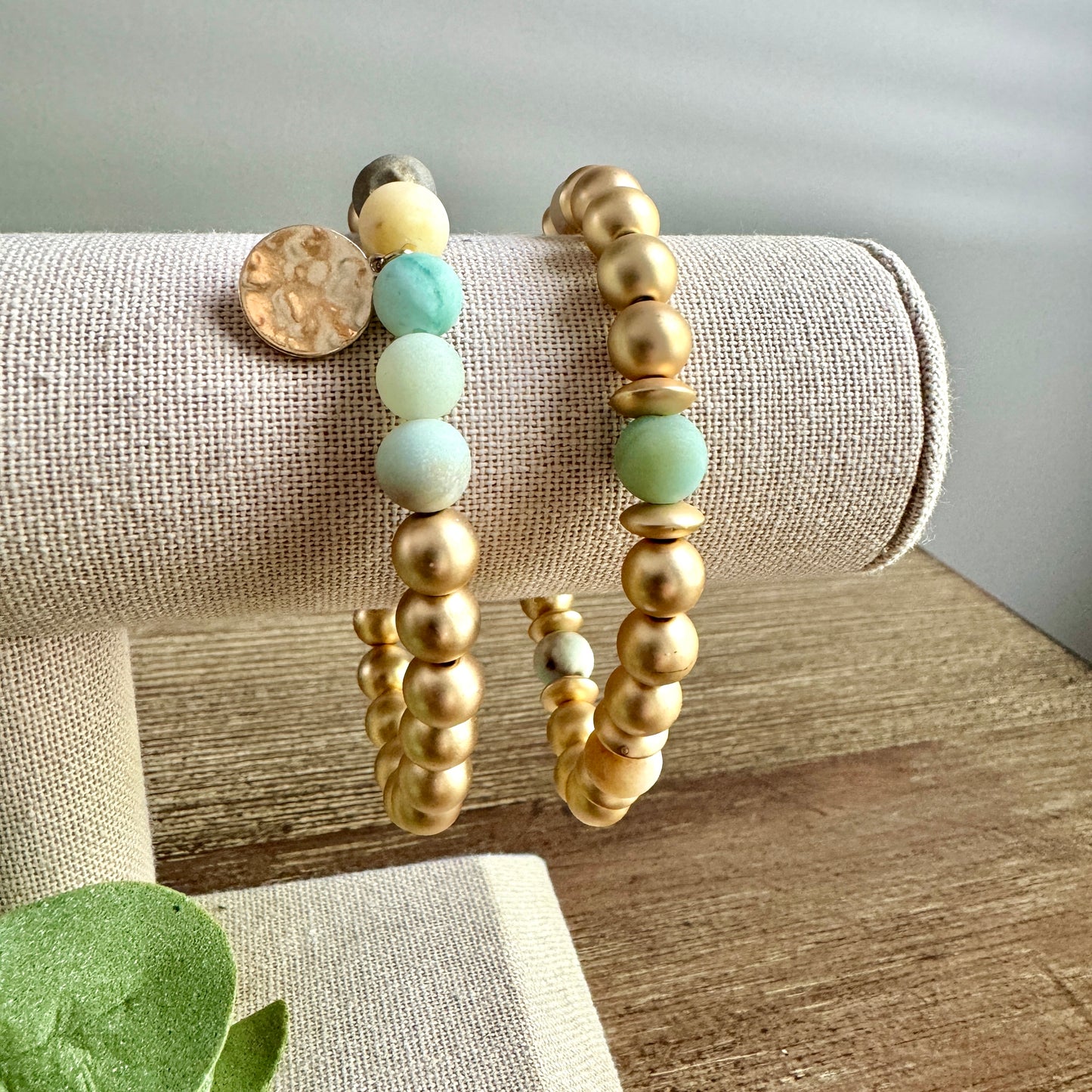 Bracelet Assorted Ball Beaded Stackable Set