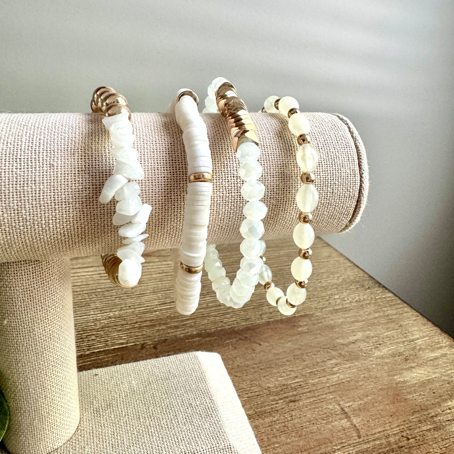 Bracelet Assorted Beaded Set - Multiple Colors