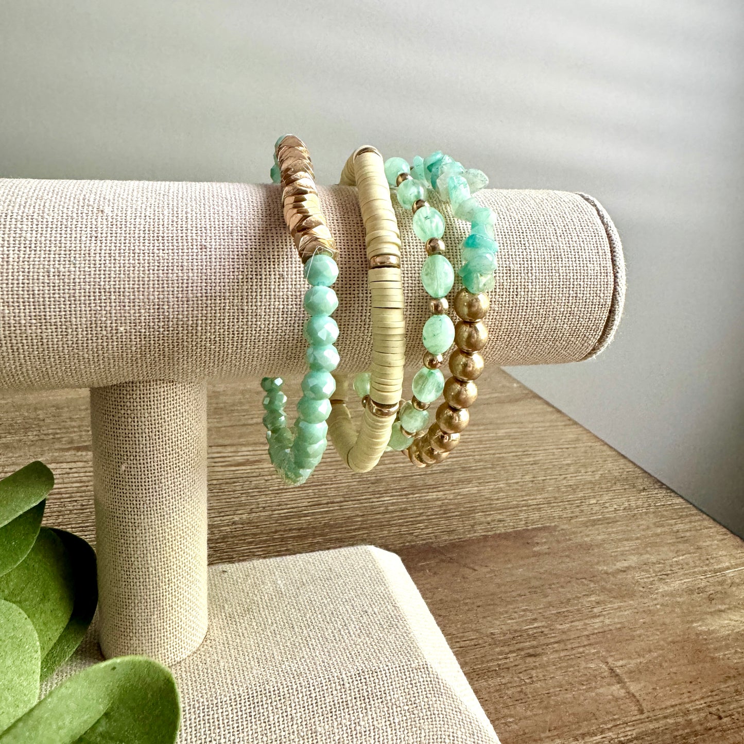 Bracelet Assorted Beaded Set - Multiple Colors