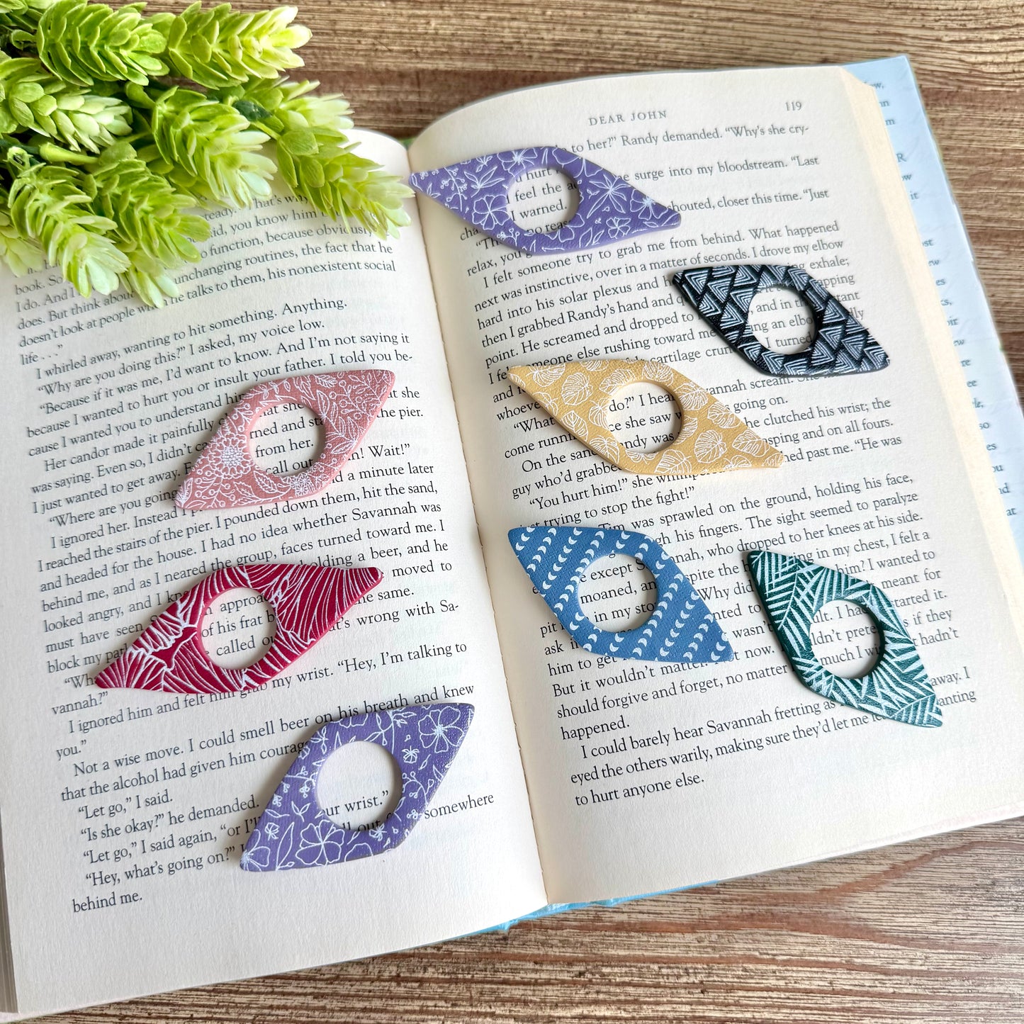 Book Page Holders - Painted Collection