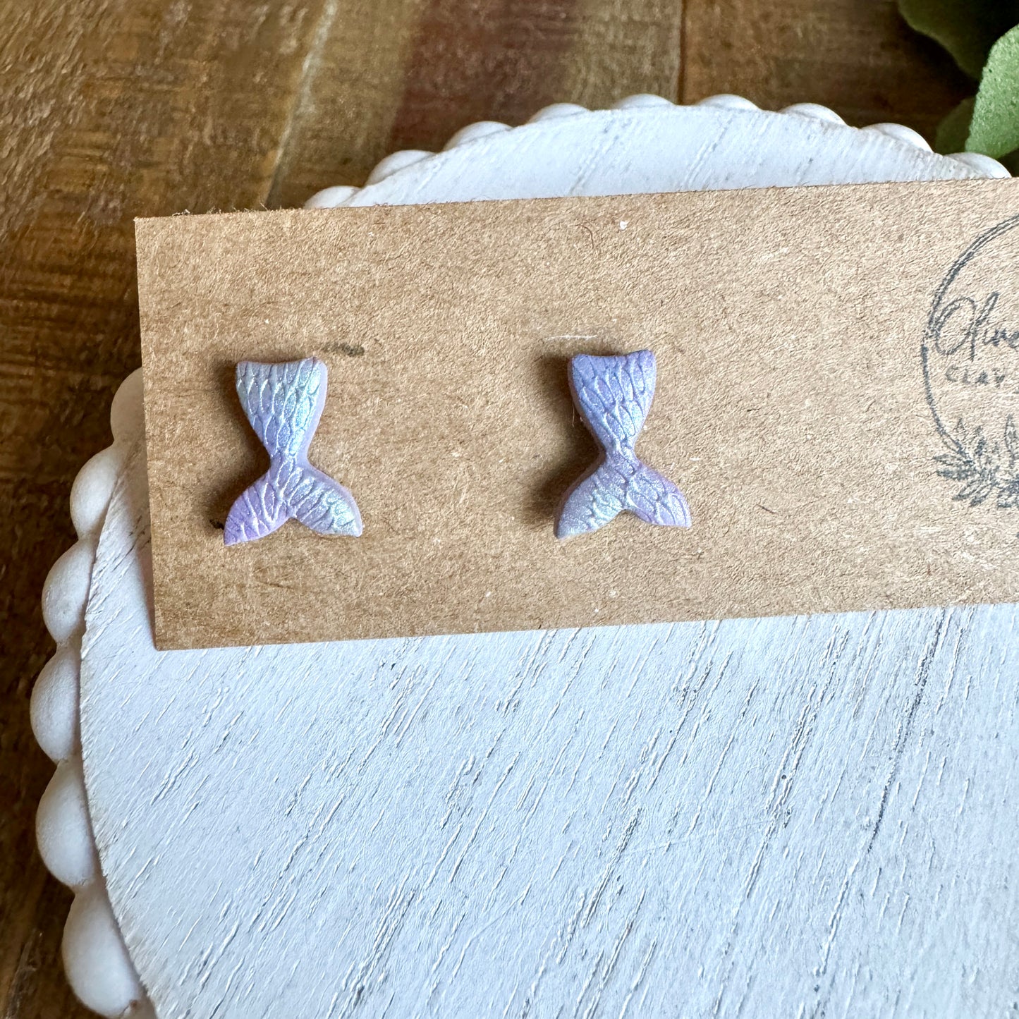 Mermaid Tail Studs