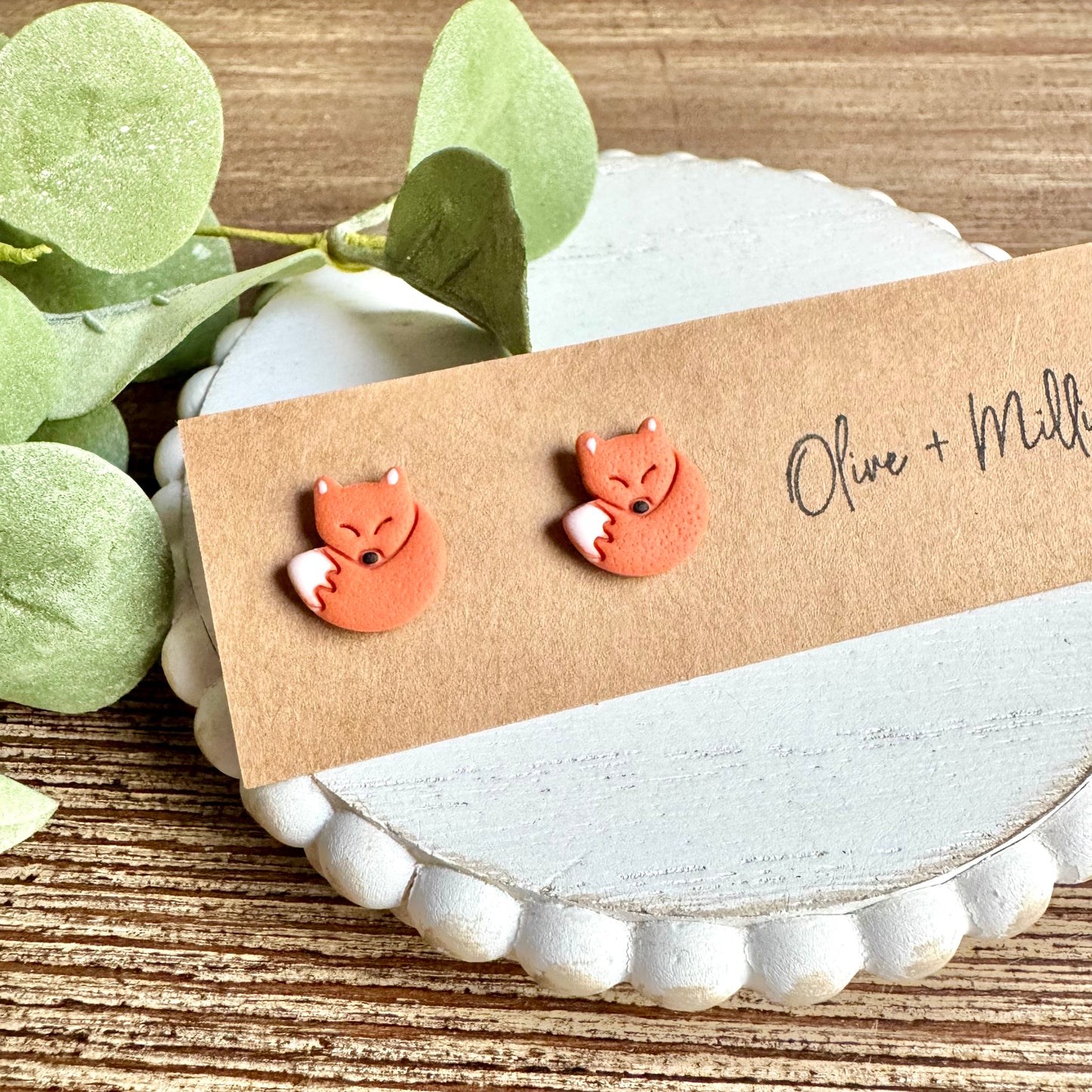 Mini Fox Studs