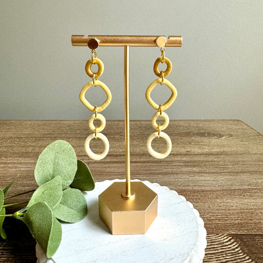 Yellow Circular Drops