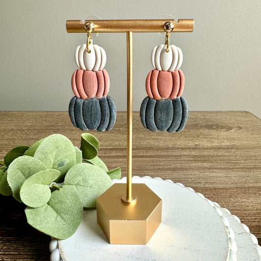 Fall Stacking Pumpkins - Traditional