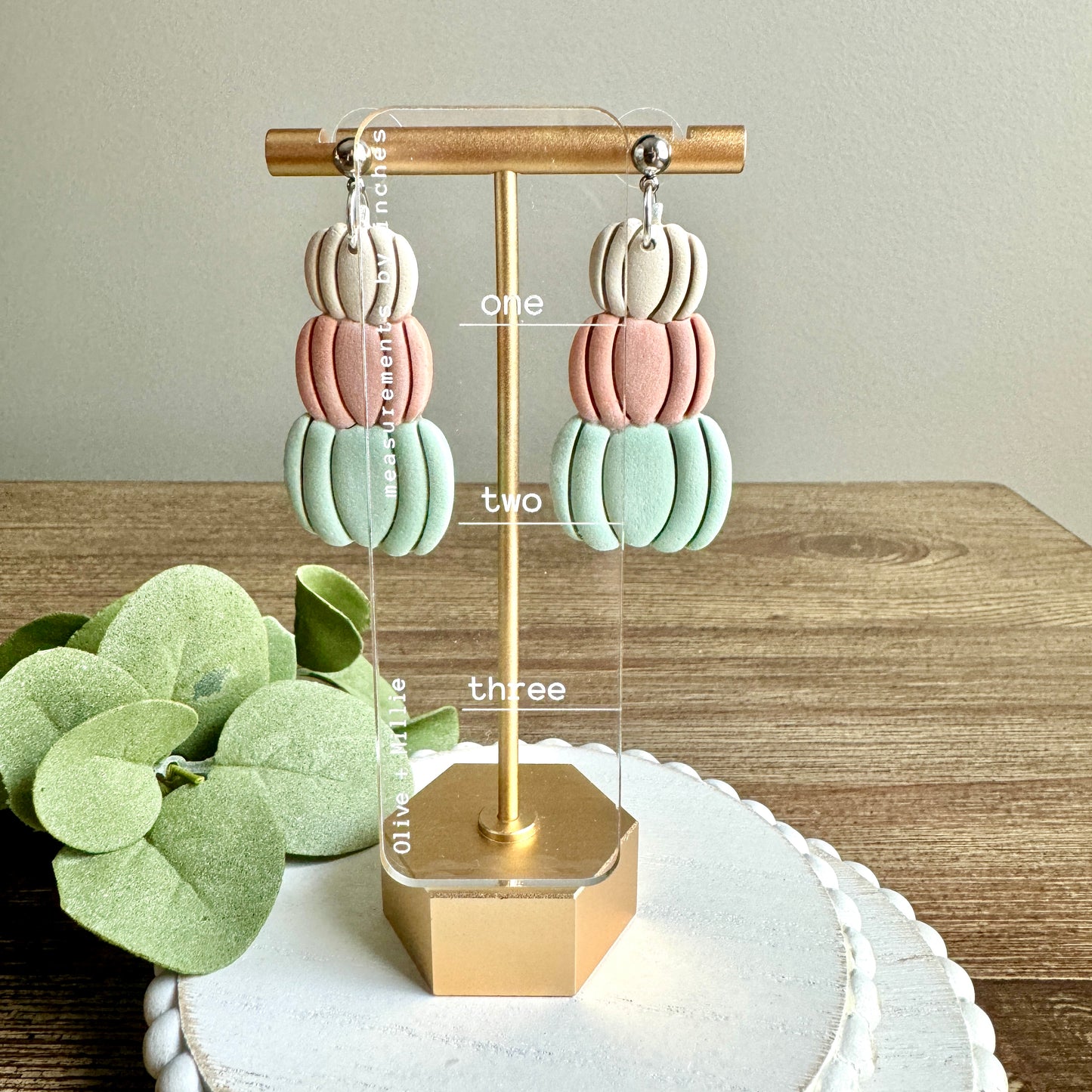 Fall Stacking Pumpkins - Modern
