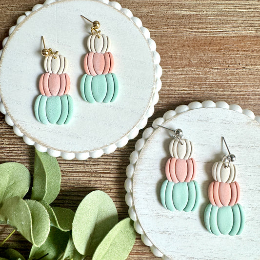 Fall Stacking Pumpkins - Modern