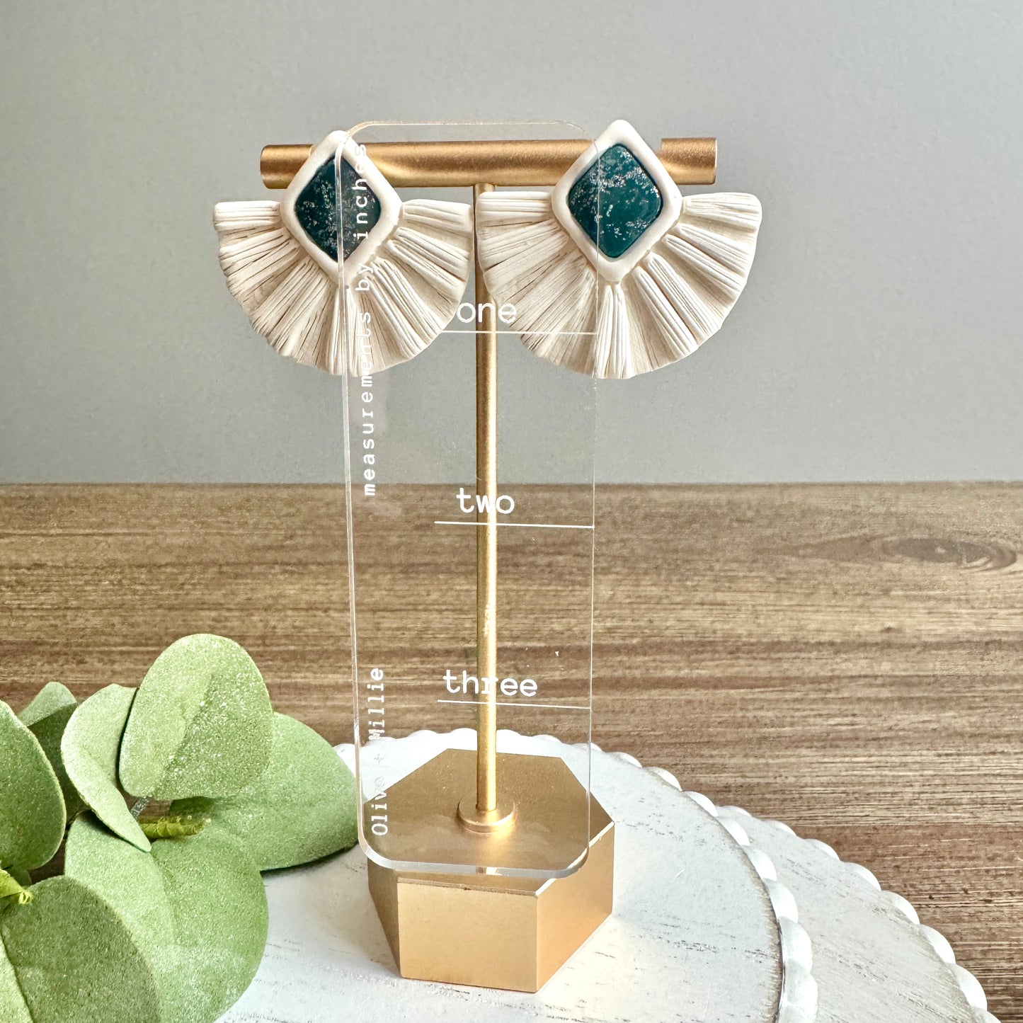 Fringe - Ivory with Stone