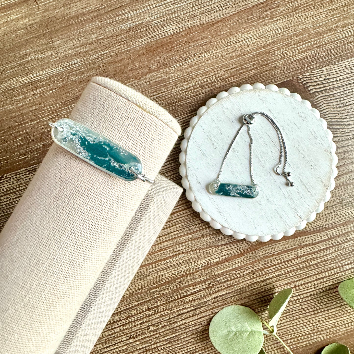 Bracelet - Clay Pendant Quartz