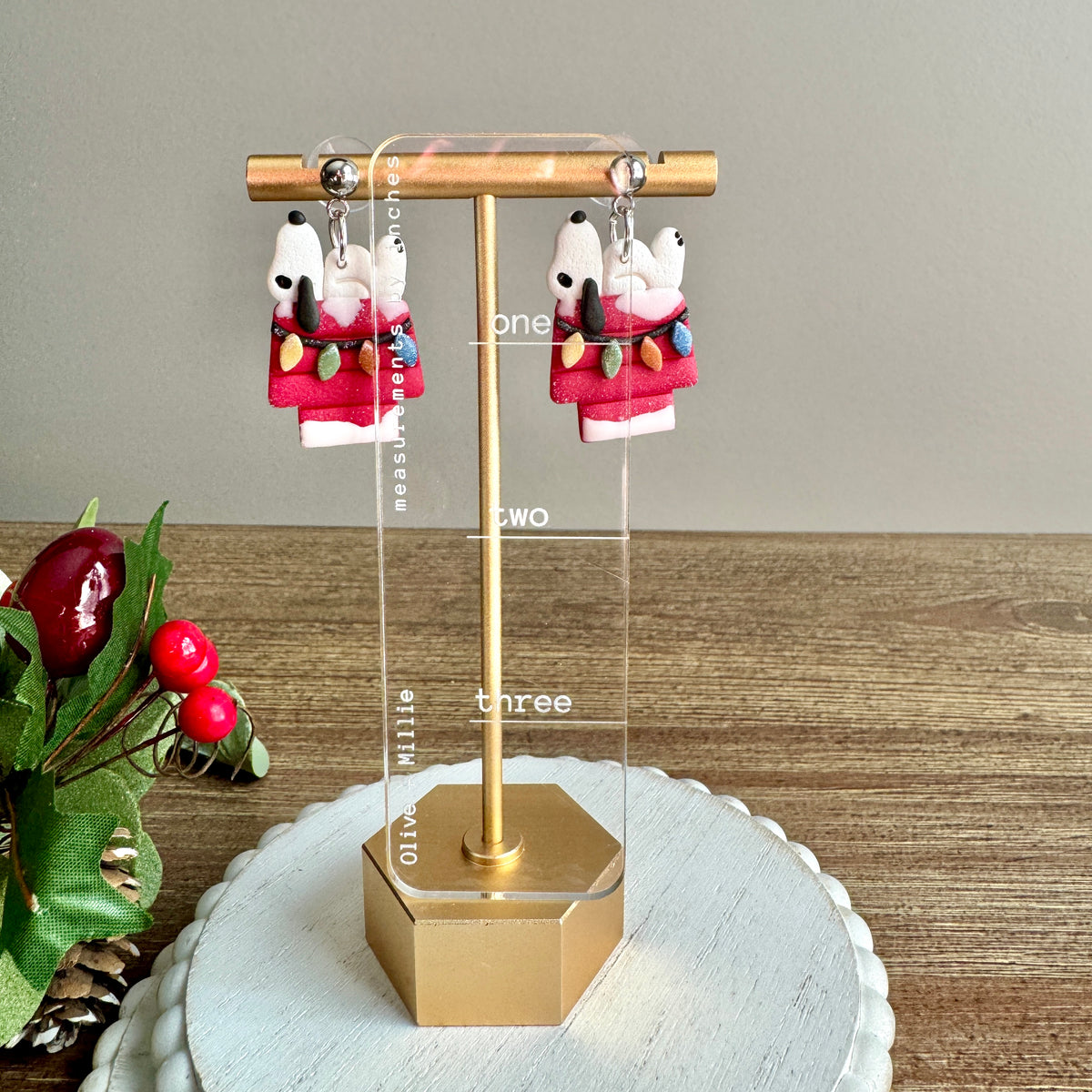 Christmas Snoopy & House