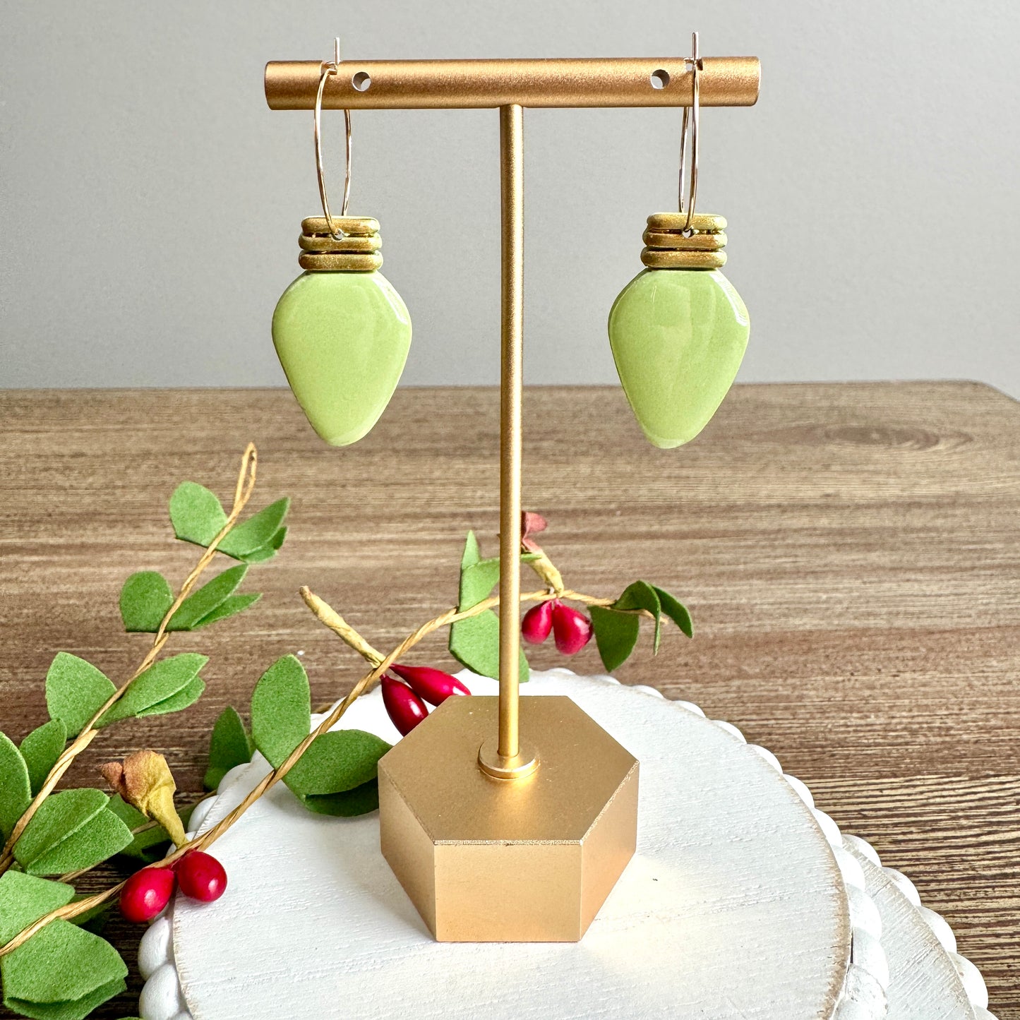 Christmas Light Hoops