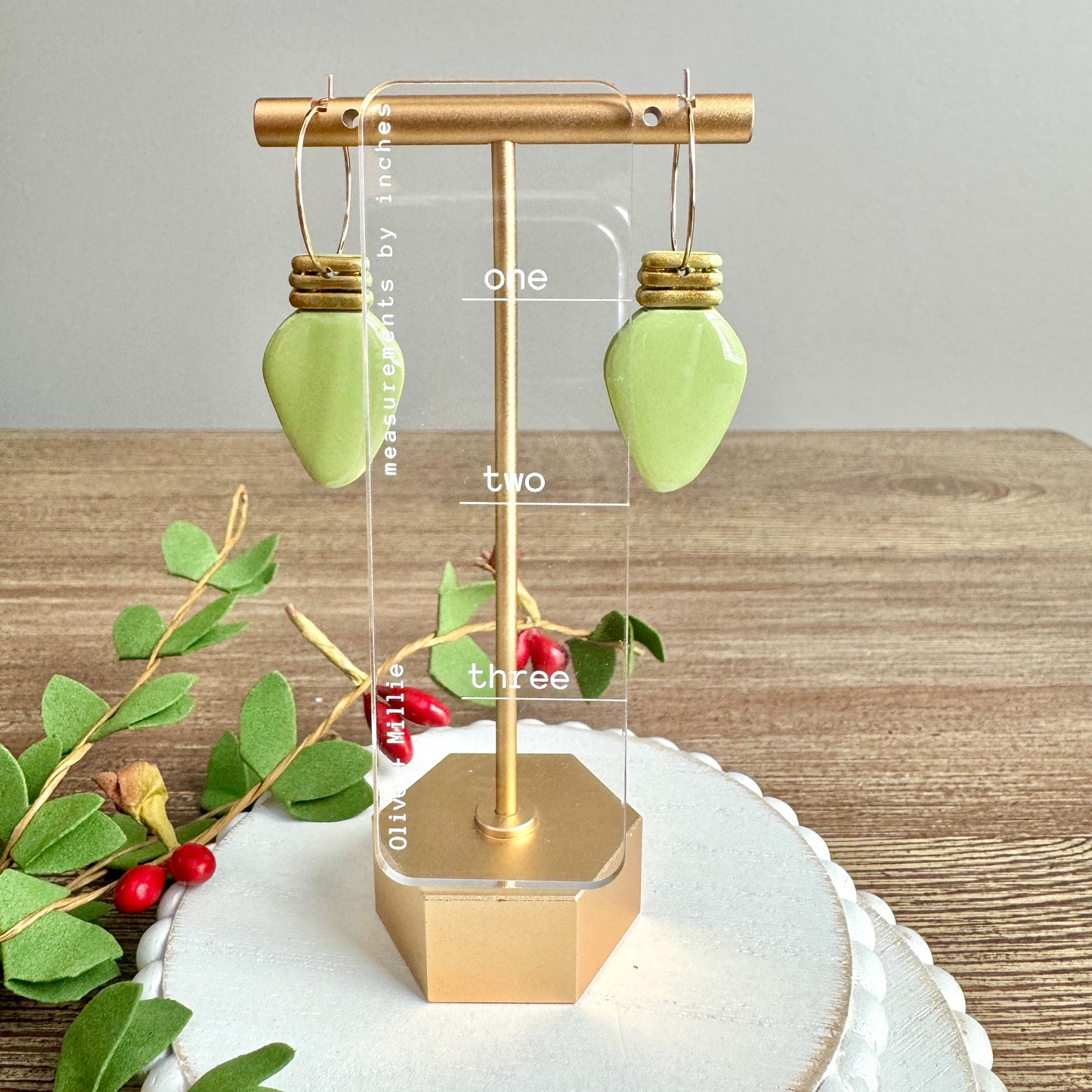 Christmas Light Hoops