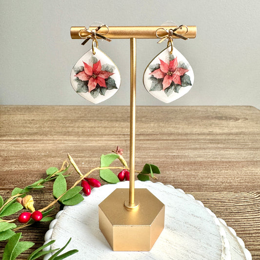 Christmas Poinsettia Drops