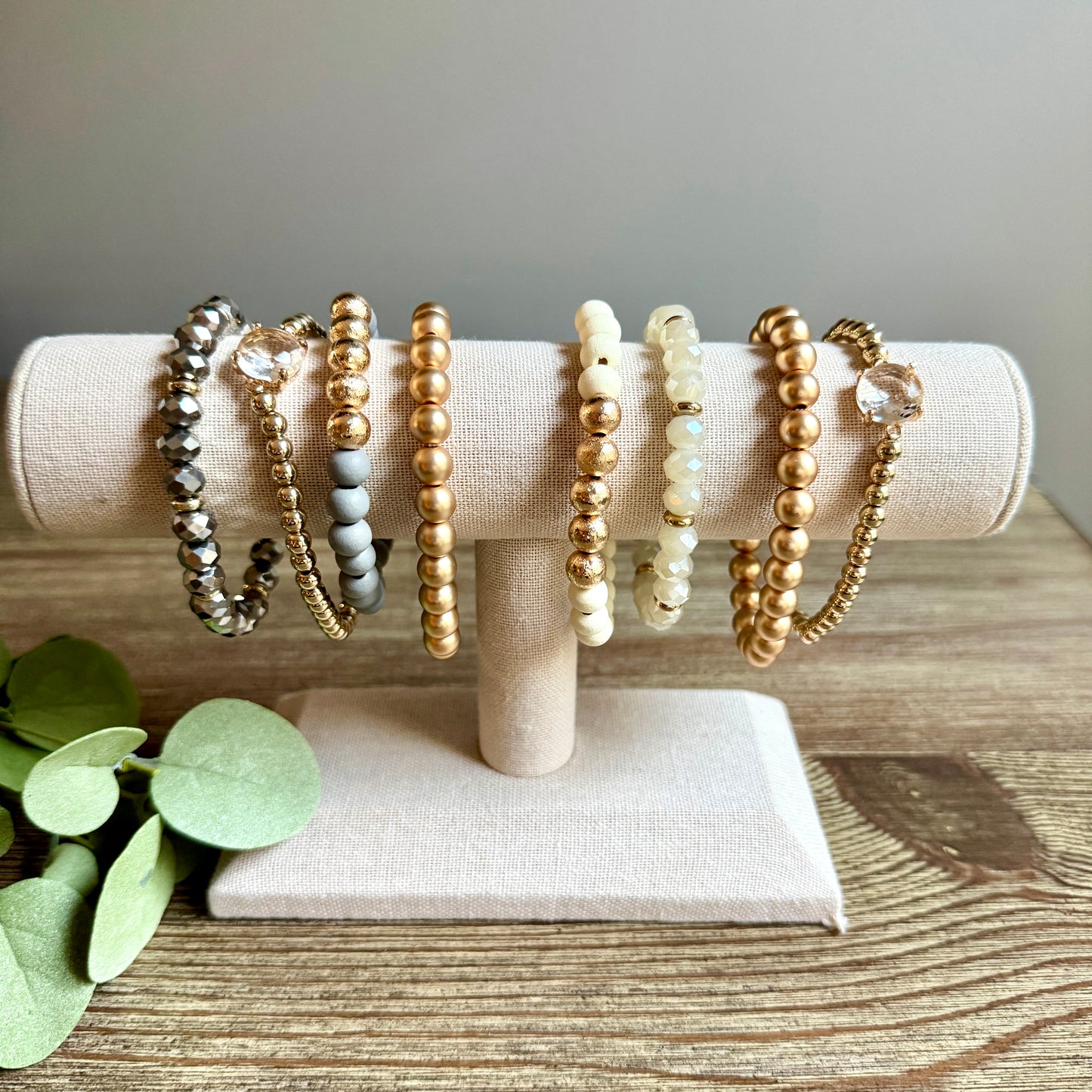 Assorted Beaded Style Bracelet Set - Multiple Colors