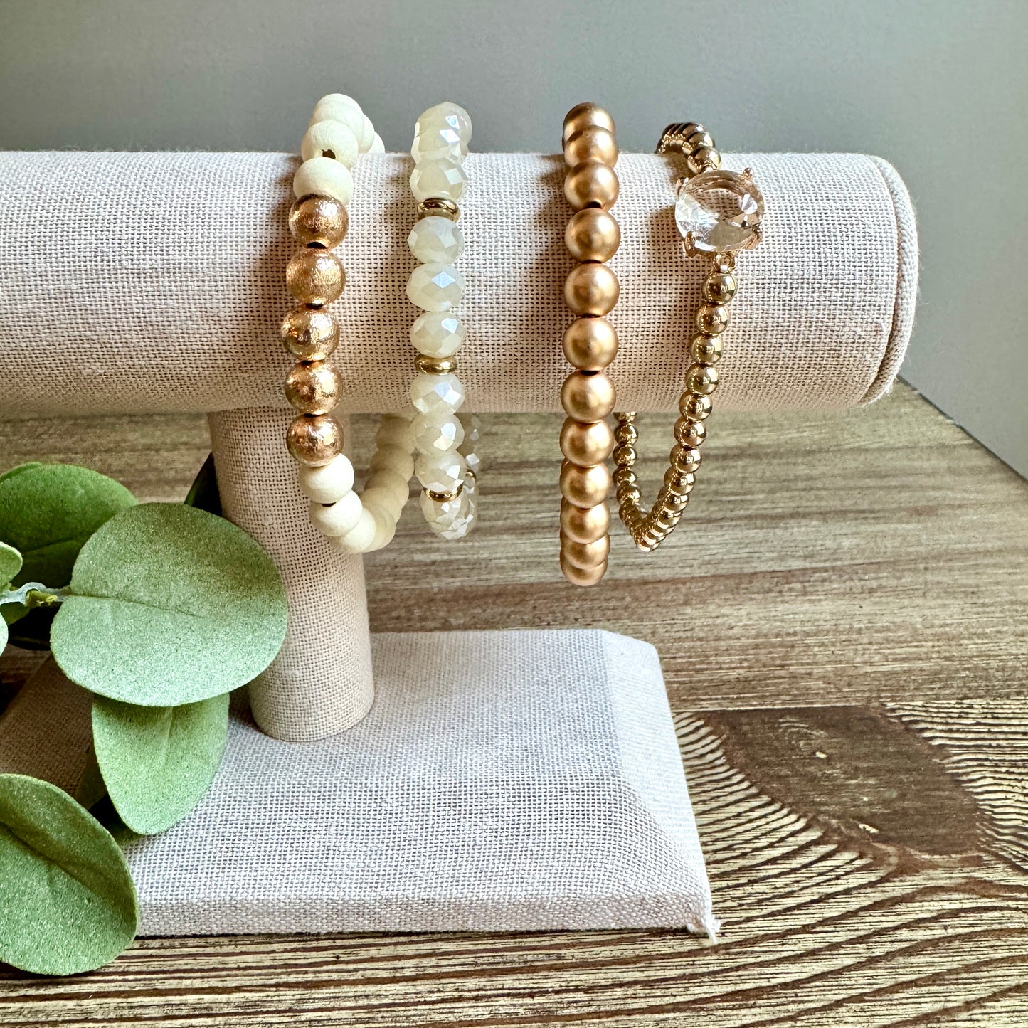 Assorted Beaded Style Bracelet Set - Multiple Colors