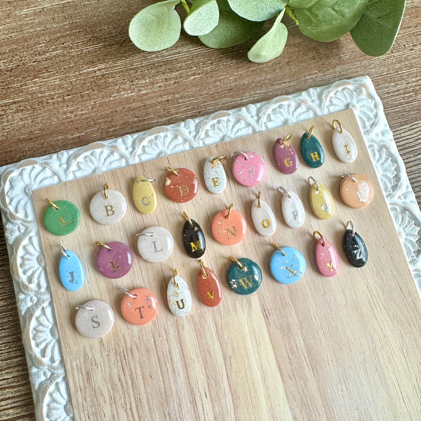 Initial Charm Necklace