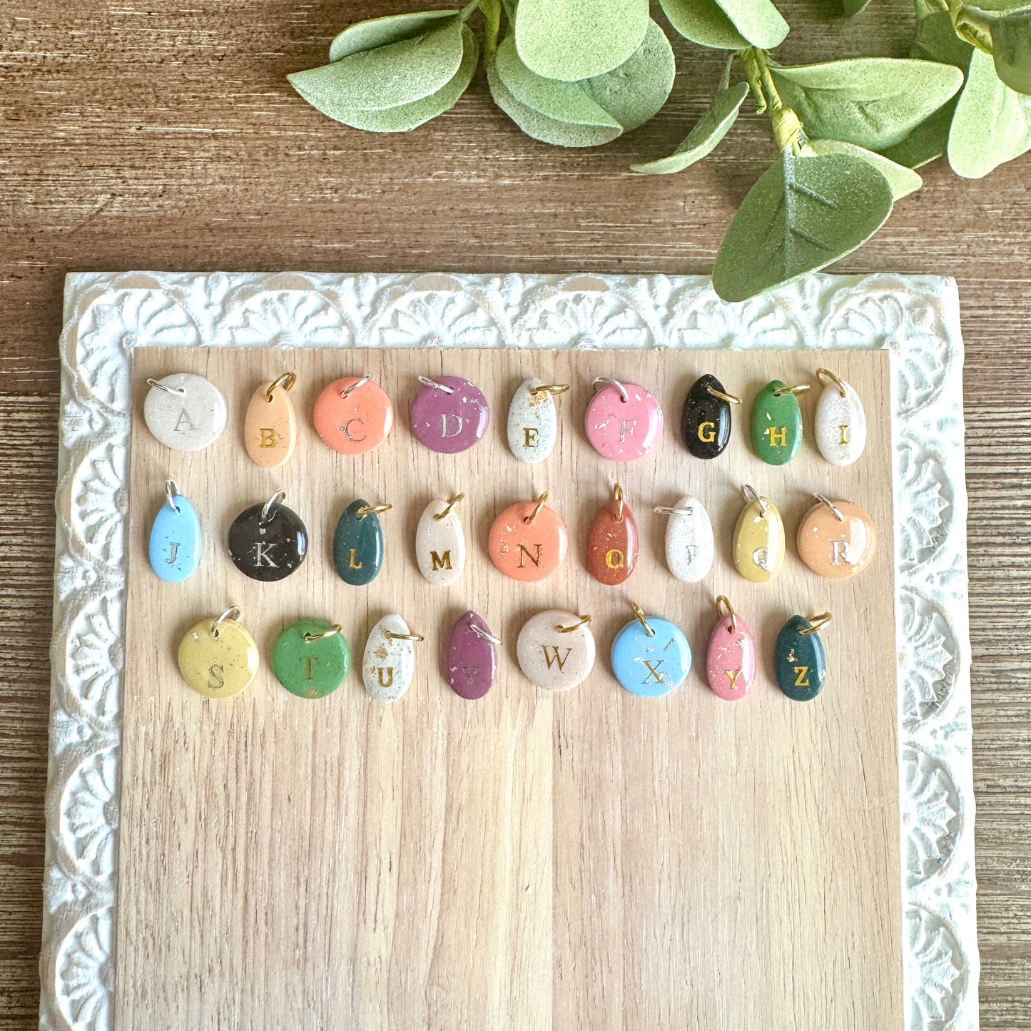 Initial Charm Necklace