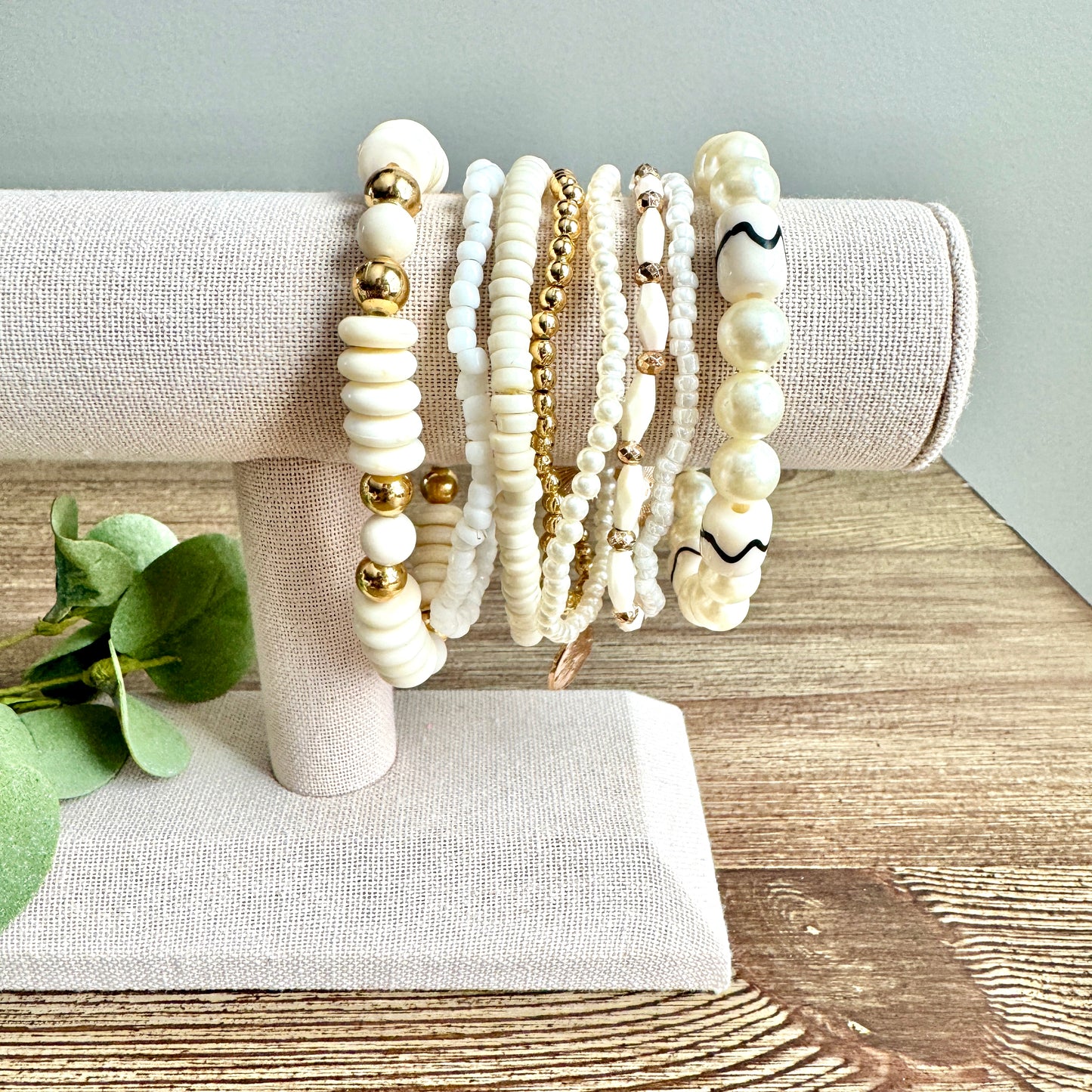 Bracelet Mixed Abstract Beaded Set