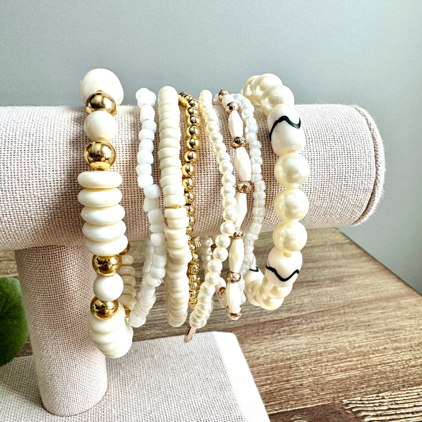 Bracelet Mixed Abstract Beaded Set