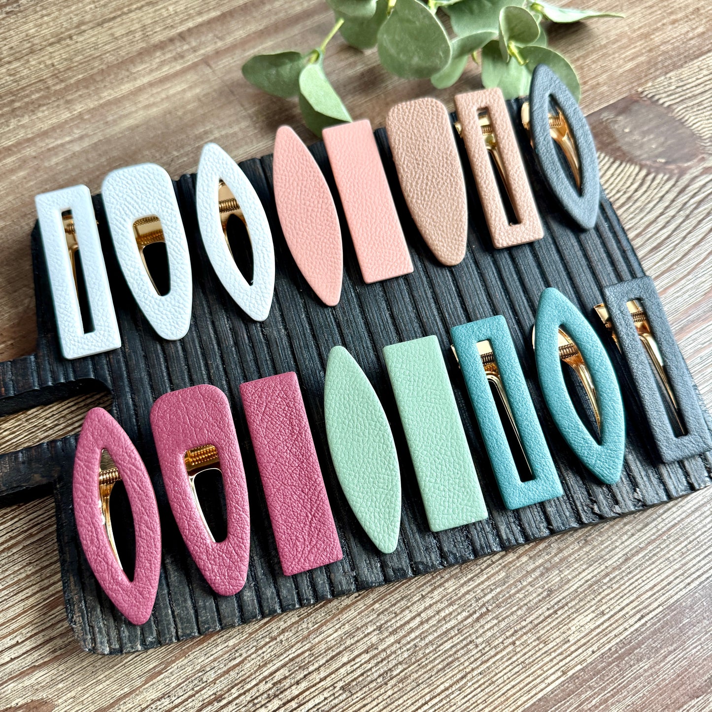 Barrette - Leather Collection