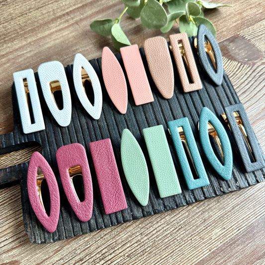 Barrette - Leather Collection