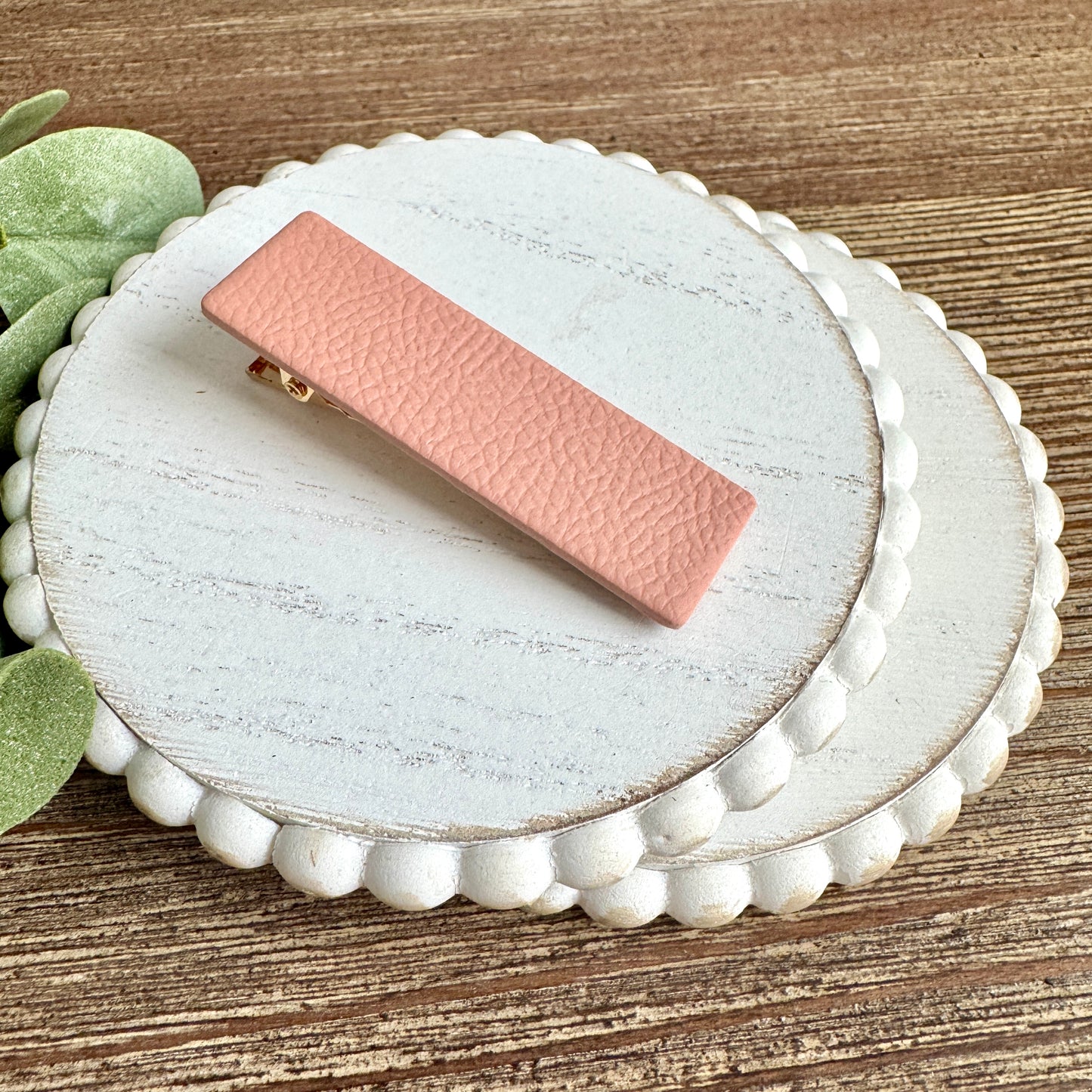 Barrette - Leather Collection