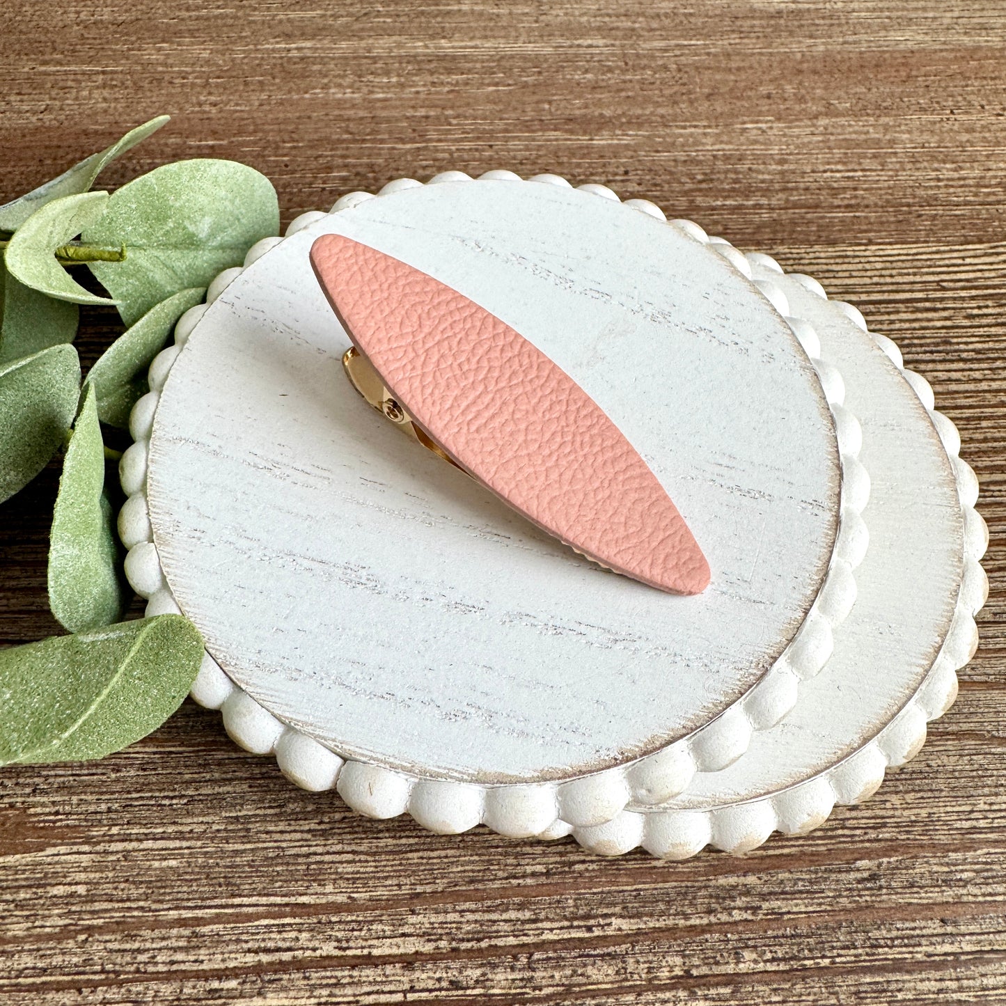 Barrette - Leather Collection