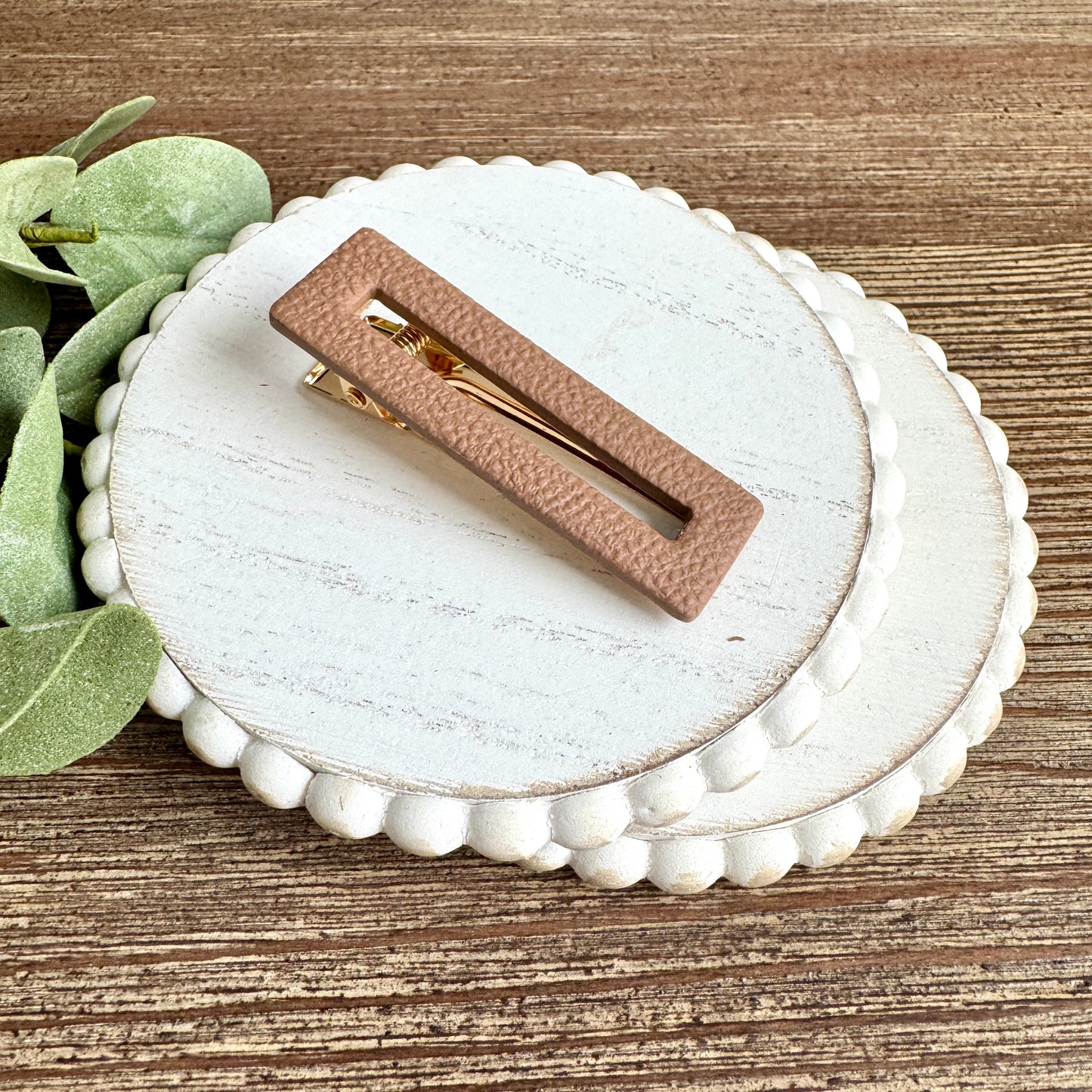 Barrette - Leather Collection