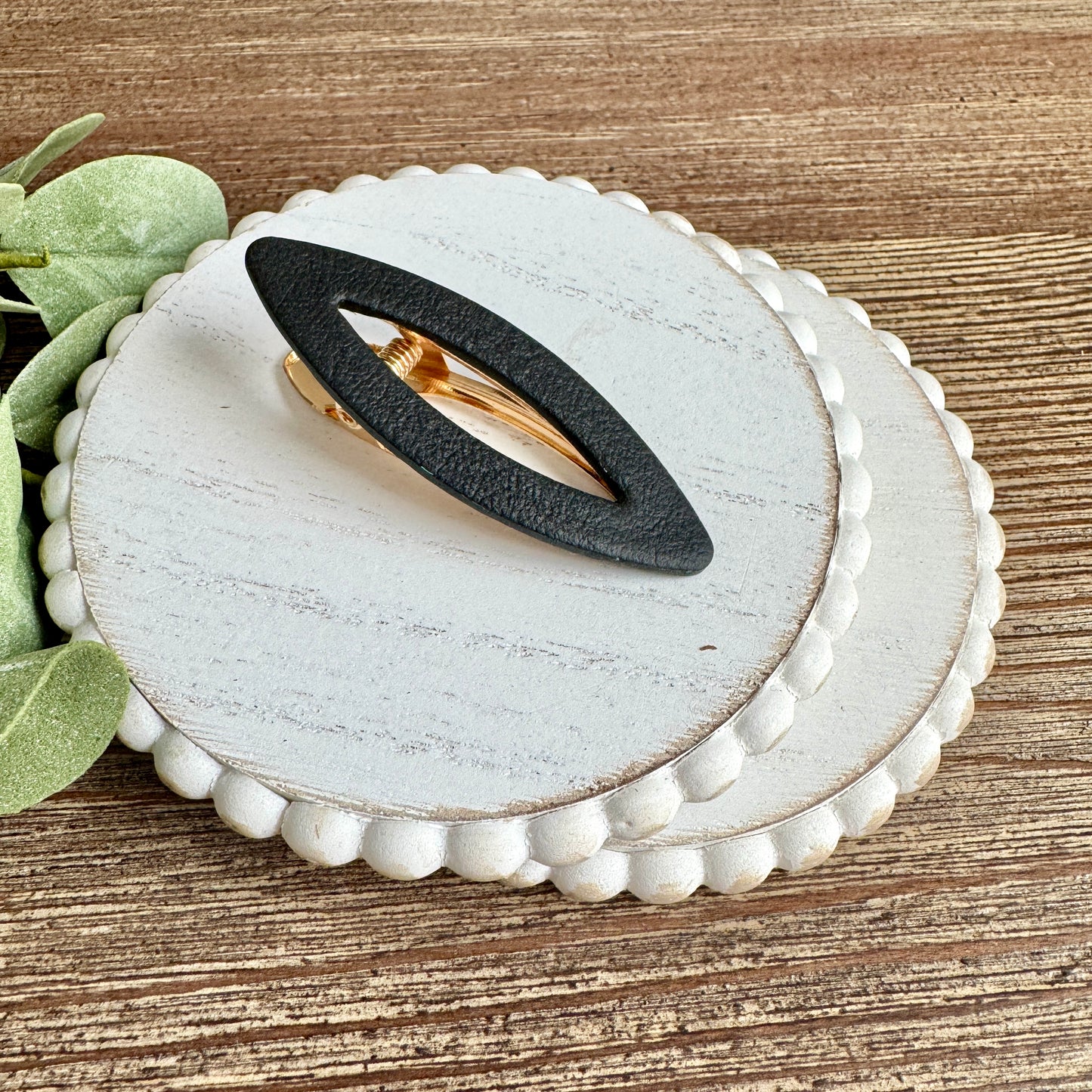 Barrette - Leather Collection