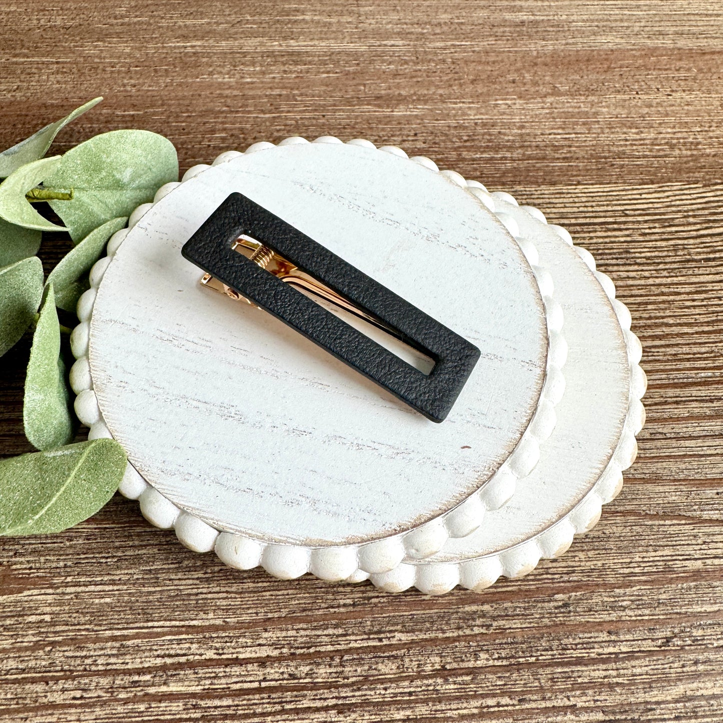 Barrette - Leather Collection