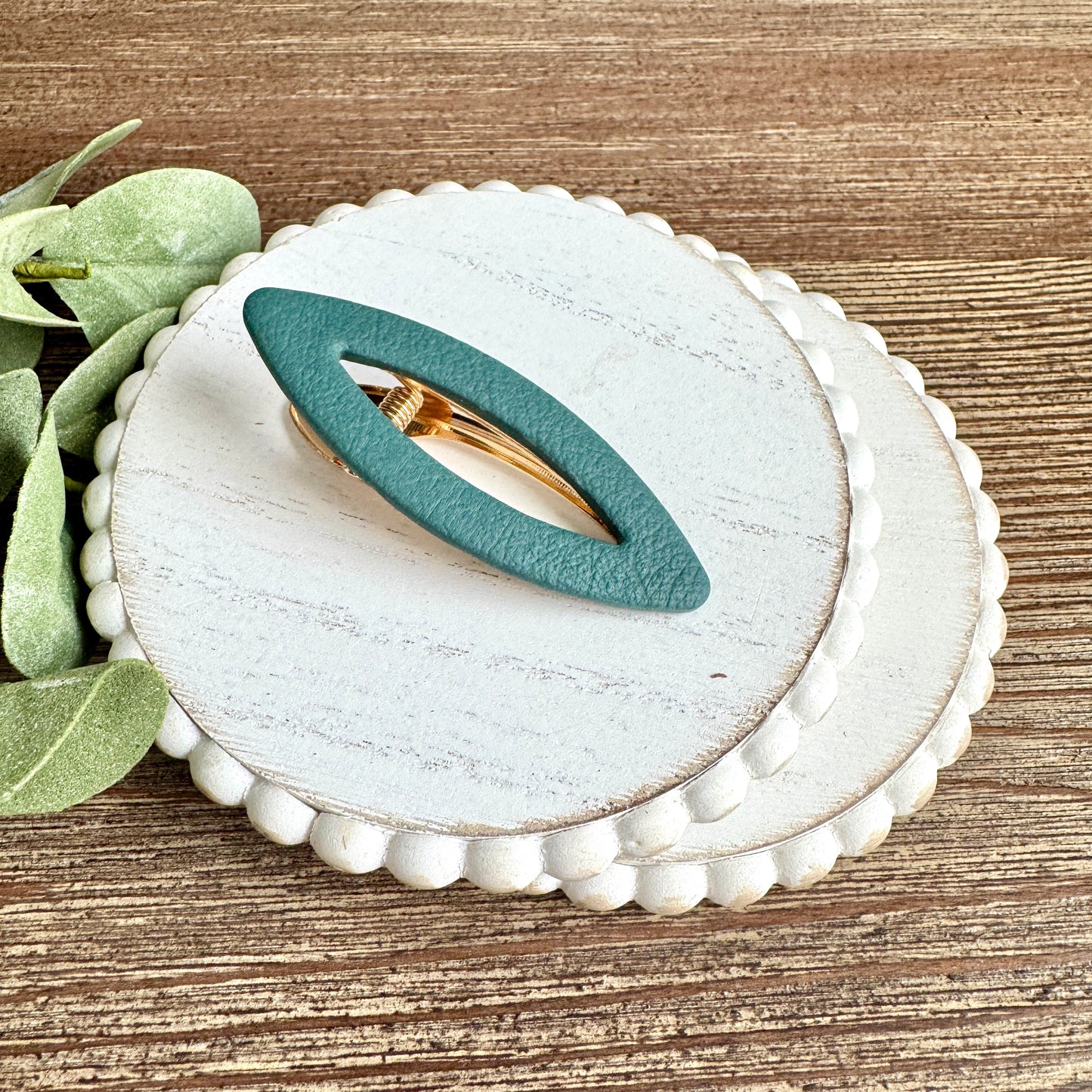 Barrette - Leather Collection