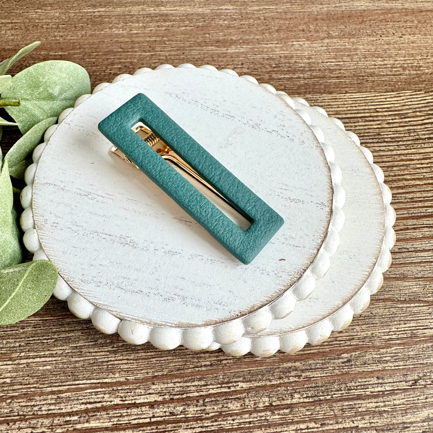 Barrette - Leather Collection