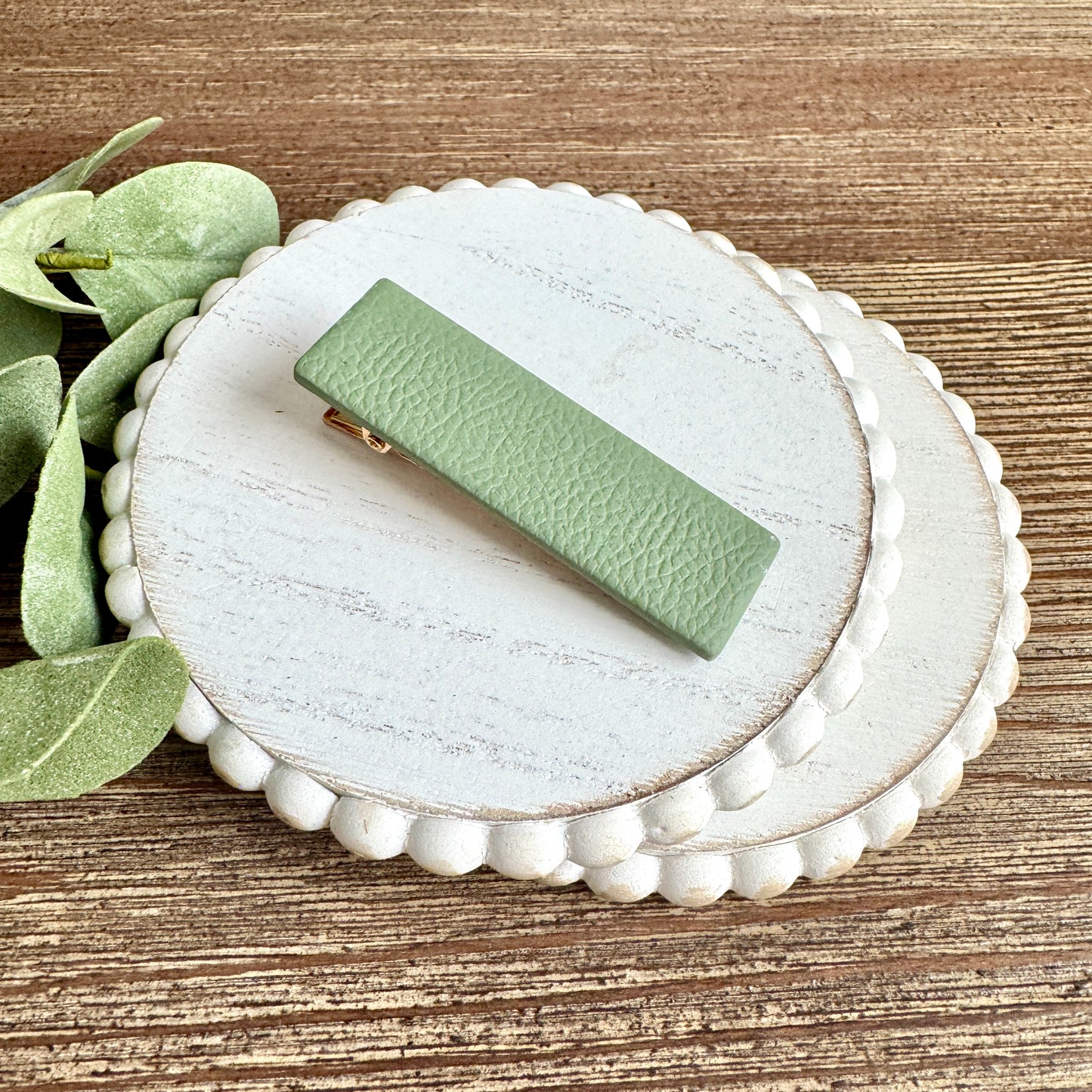 Barrette - Leather Collection