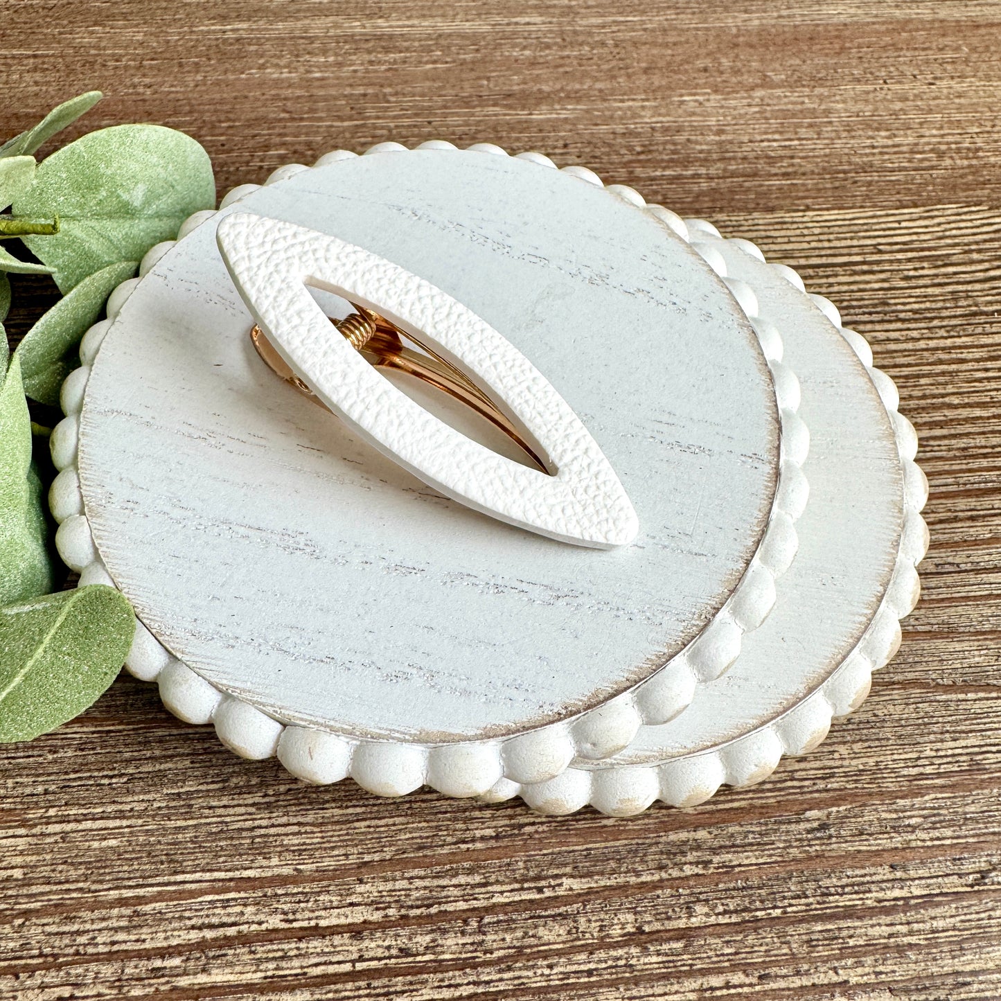 Barrette - Leather Collection