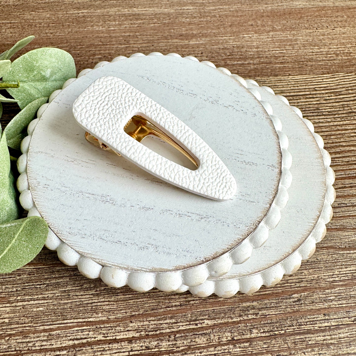 Barrette - Leather Collection