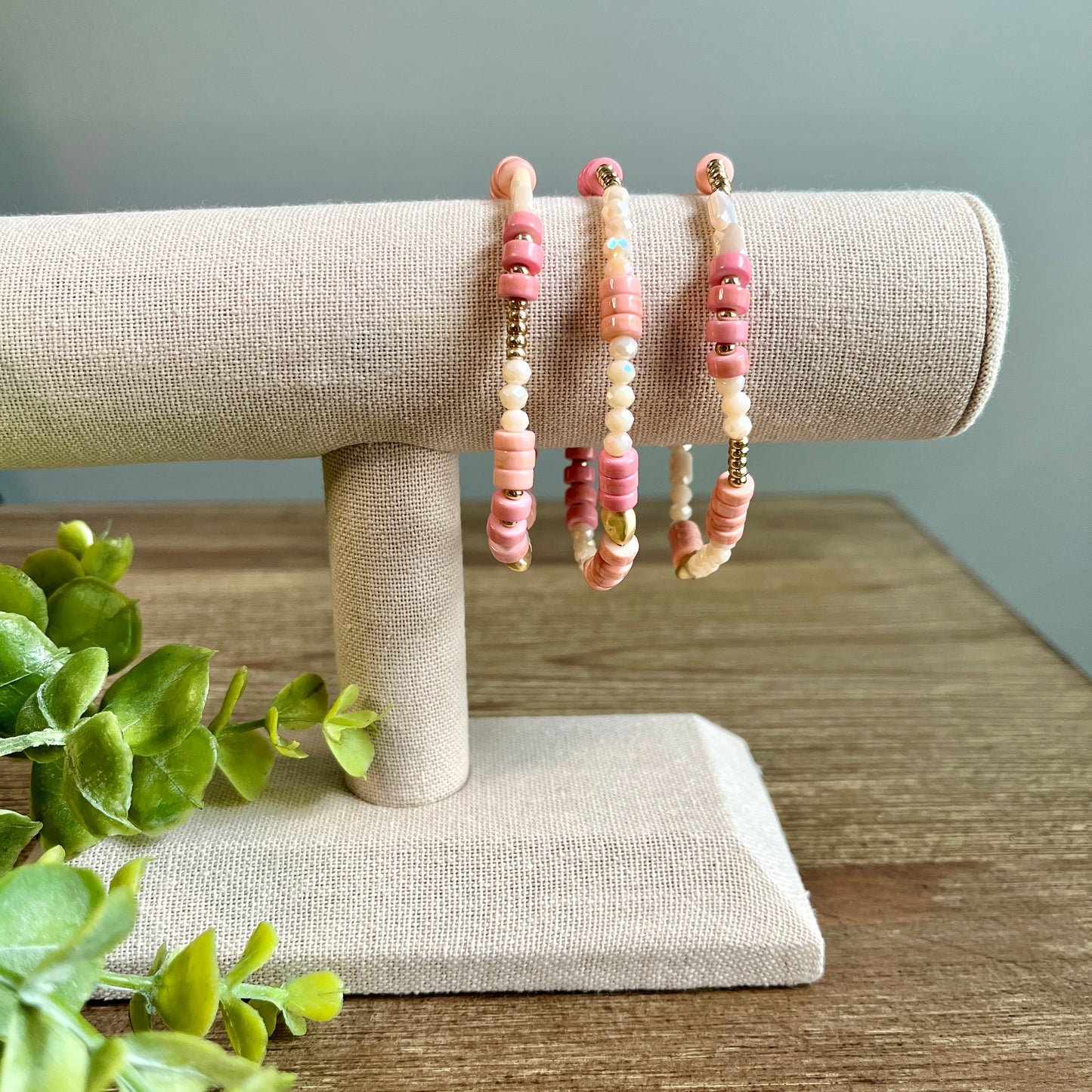 Bracelet Assorted Bead Stackable Set - Multiple Colors