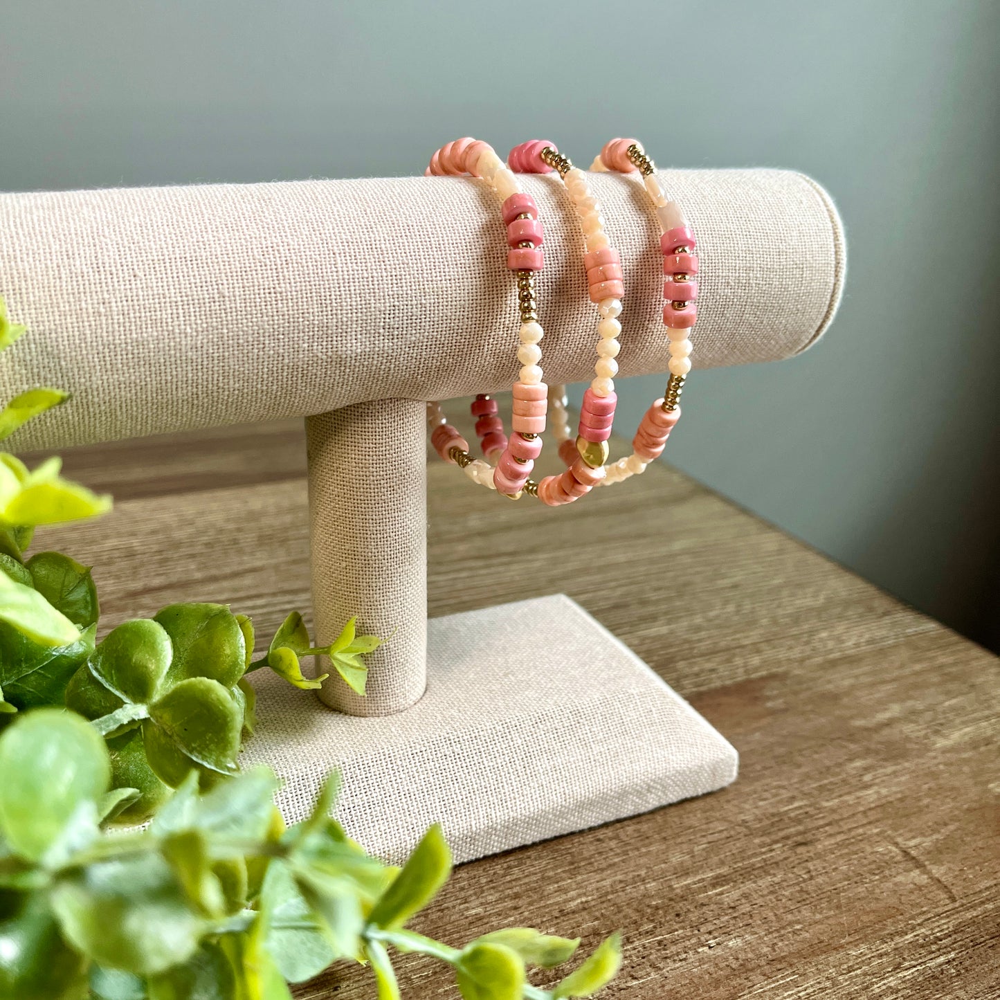 Bracelet Assorted Bead Stackable Set - Multiple Colors