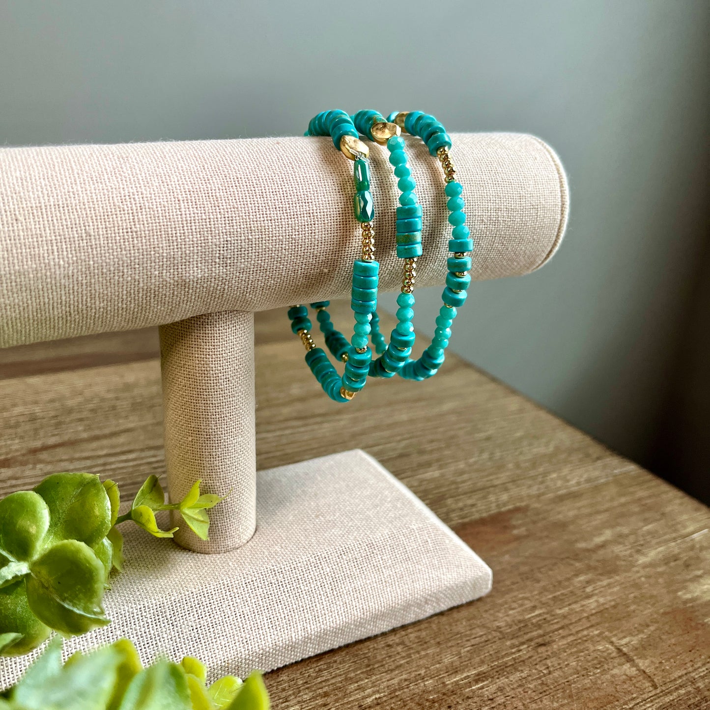 Bracelet Assorted Bead Stackable Set - Multiple Colors