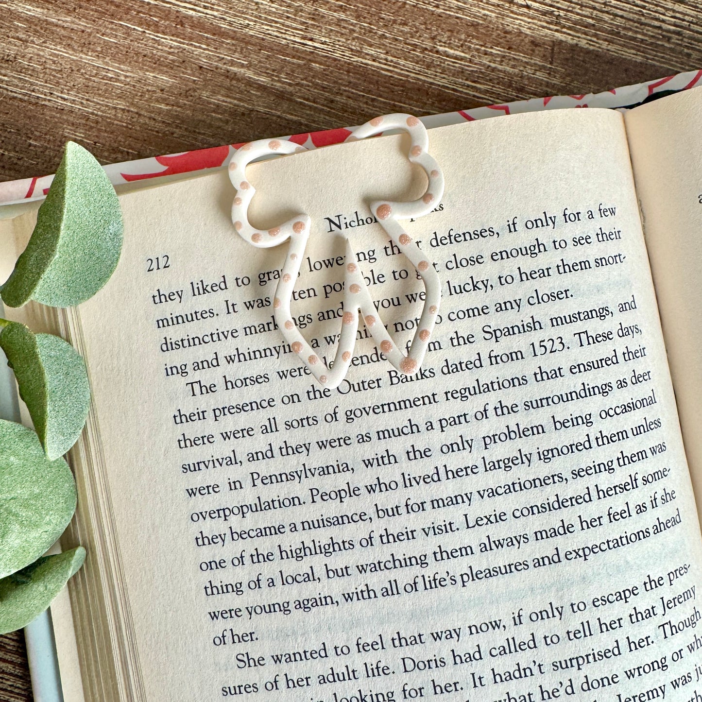Bookmarks - Bow Paperclip