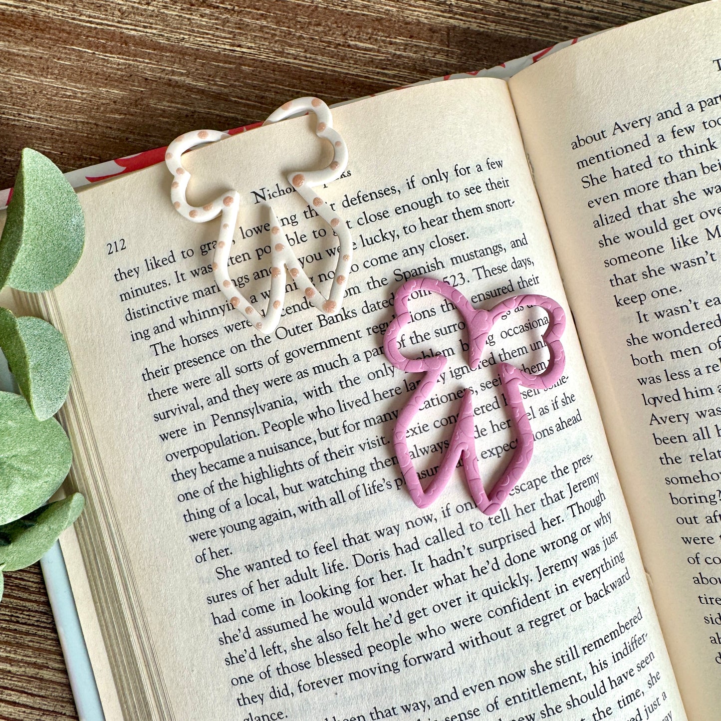 Bookmarks - Bow Paperclip