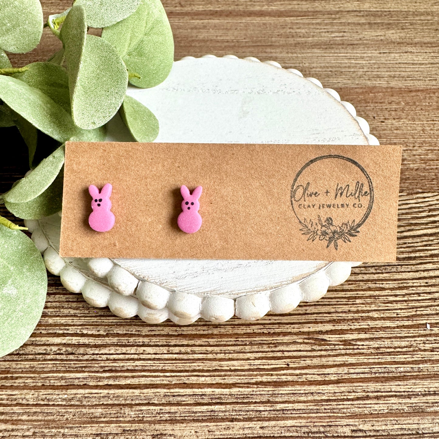 Easter Peep Studs