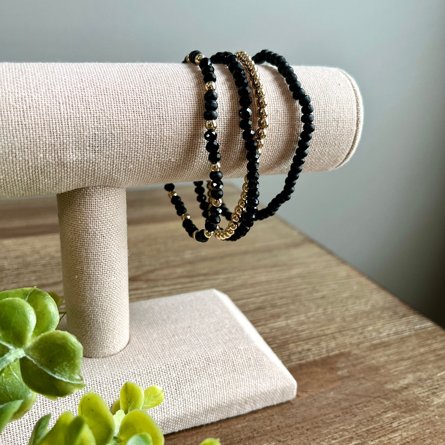 Bracelet Assorted Beaded Stackable - Multiple Colors