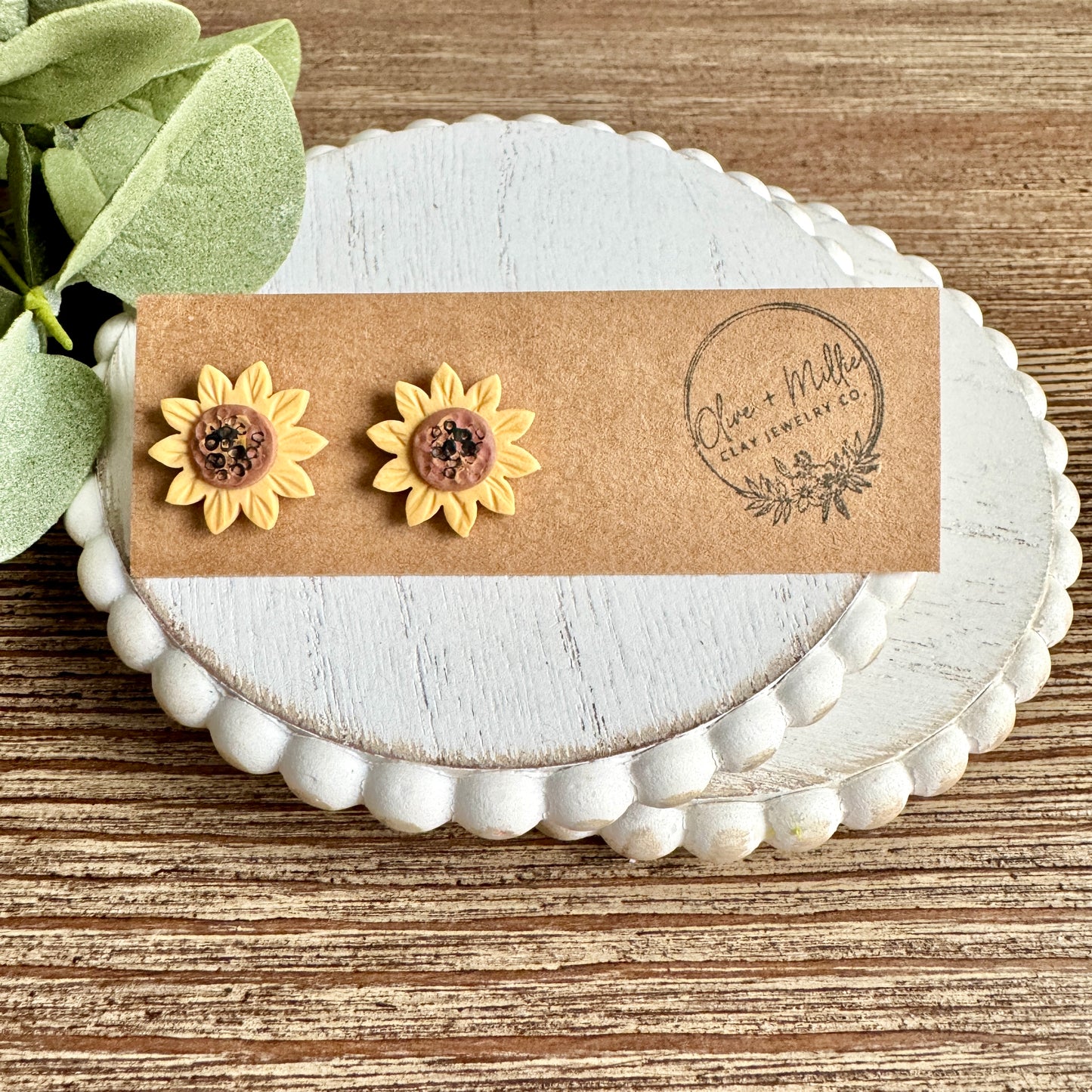 Sunflower Studs