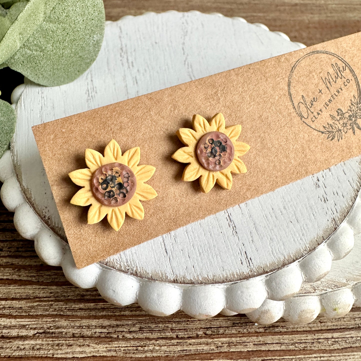 Sunflower Studs