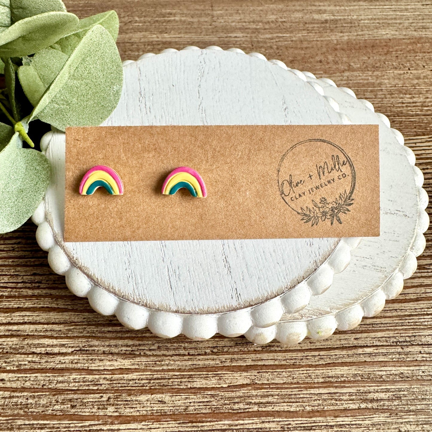 Rainbow Studs